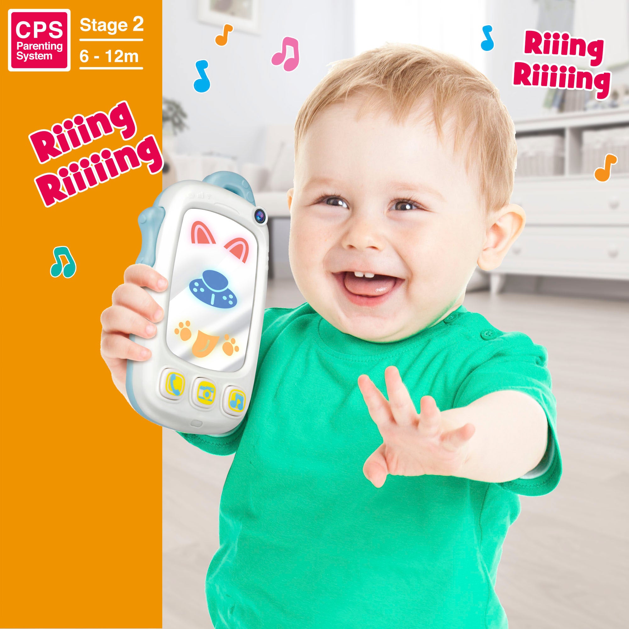 Winfun Teléfono móvil musical para bebés