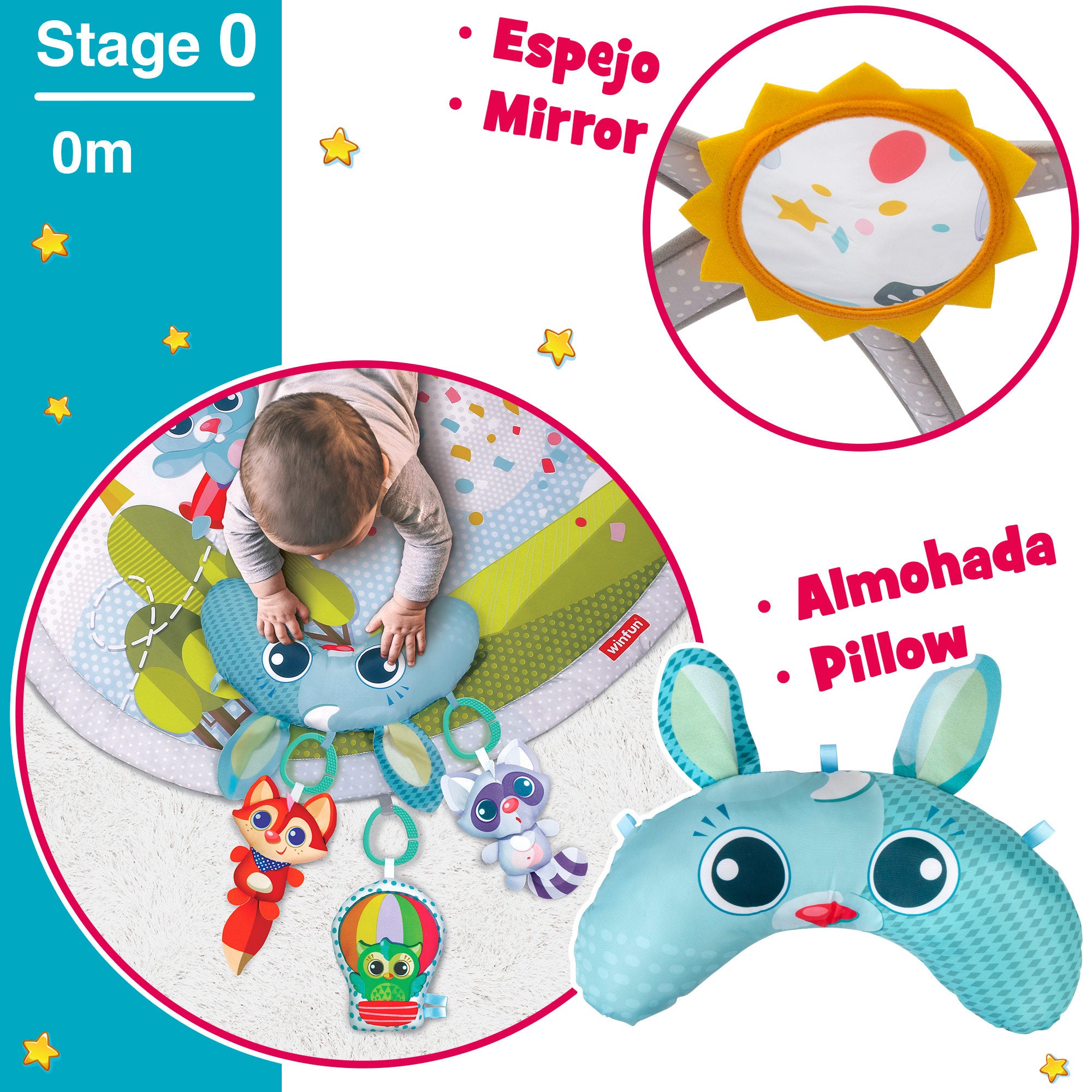 Winfun Alfombra de actividades infantil