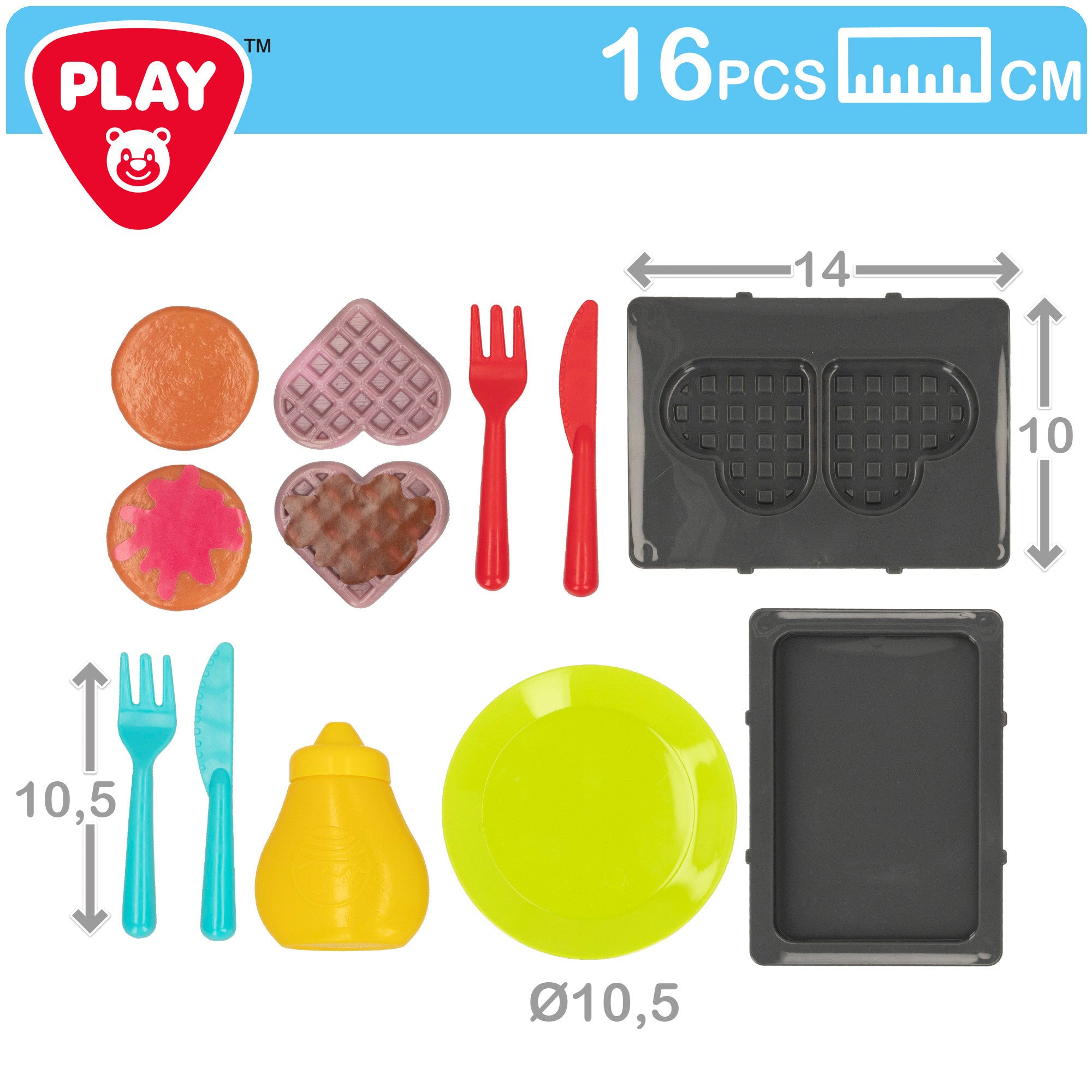 PLAY Sandwichera eléctrica de juguete