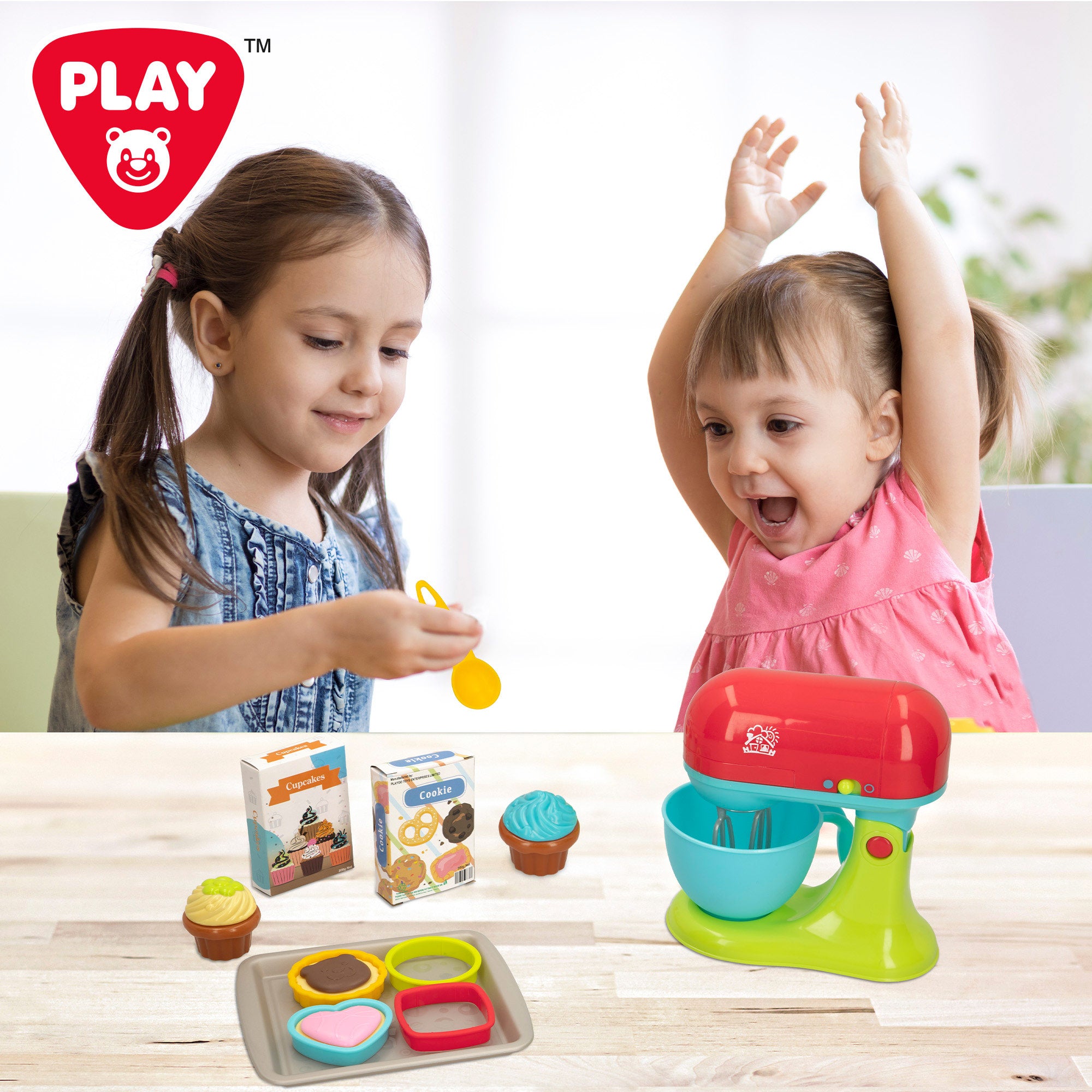 PLAY Batidora eléctrica con accesorios