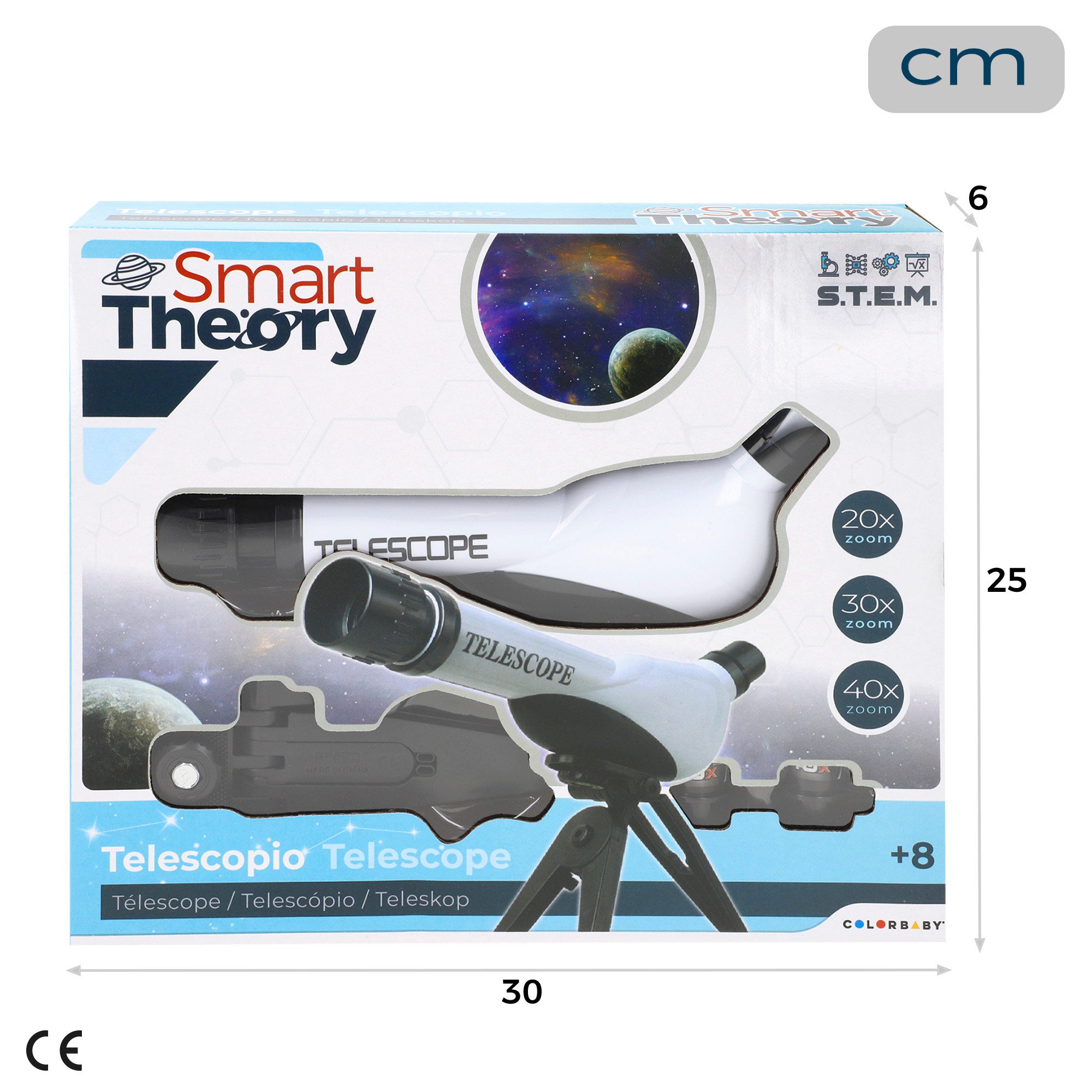 Telescopio juguete Smart Theory