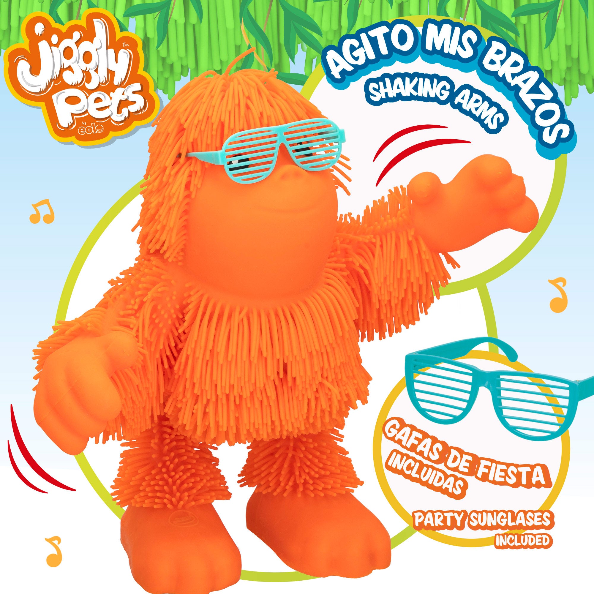 Jiggly Pets Tan Tan el Orangután bailarín