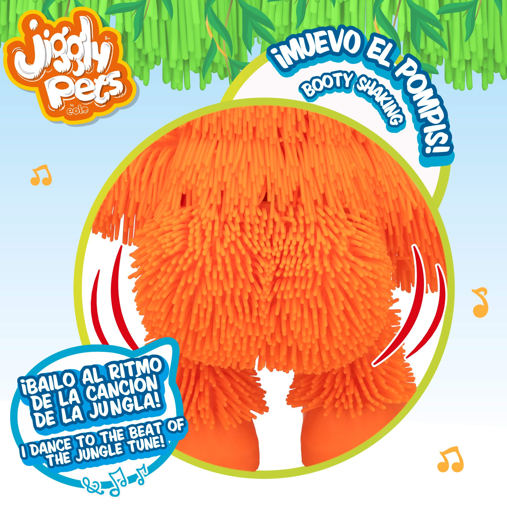 Jiggly Pets Tan Tan el Orangután bailarín