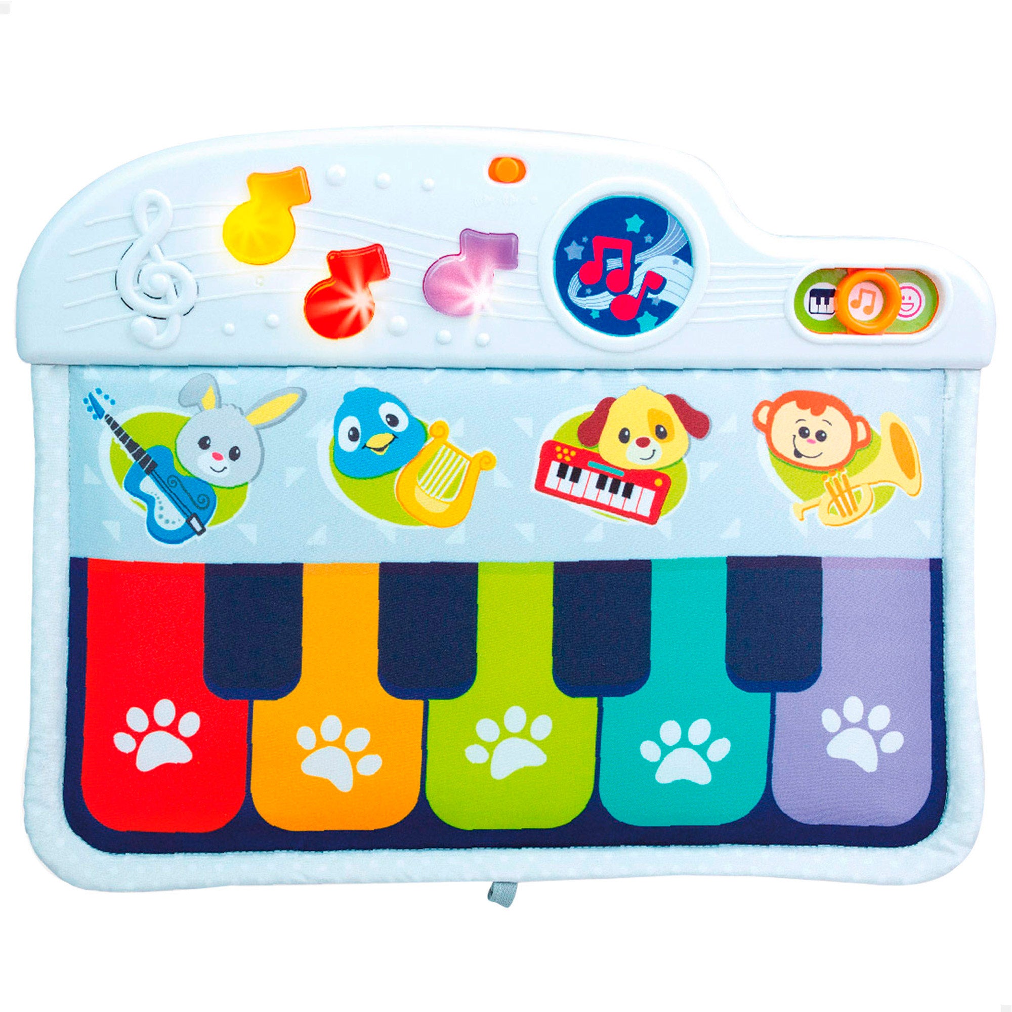 Winfun Piano para bebés con luz y sonido