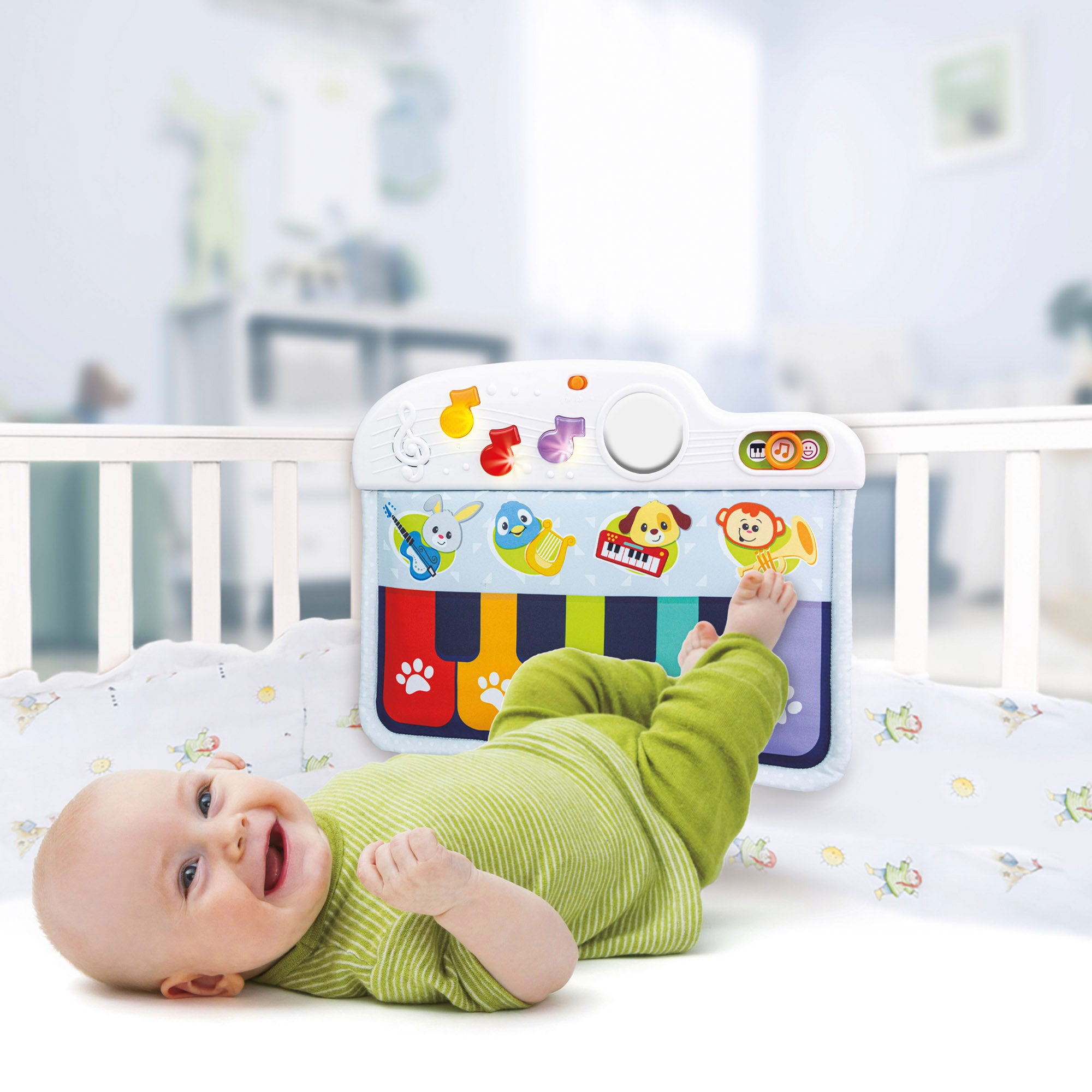 Winfun Piano para bebés c/luz y sonido