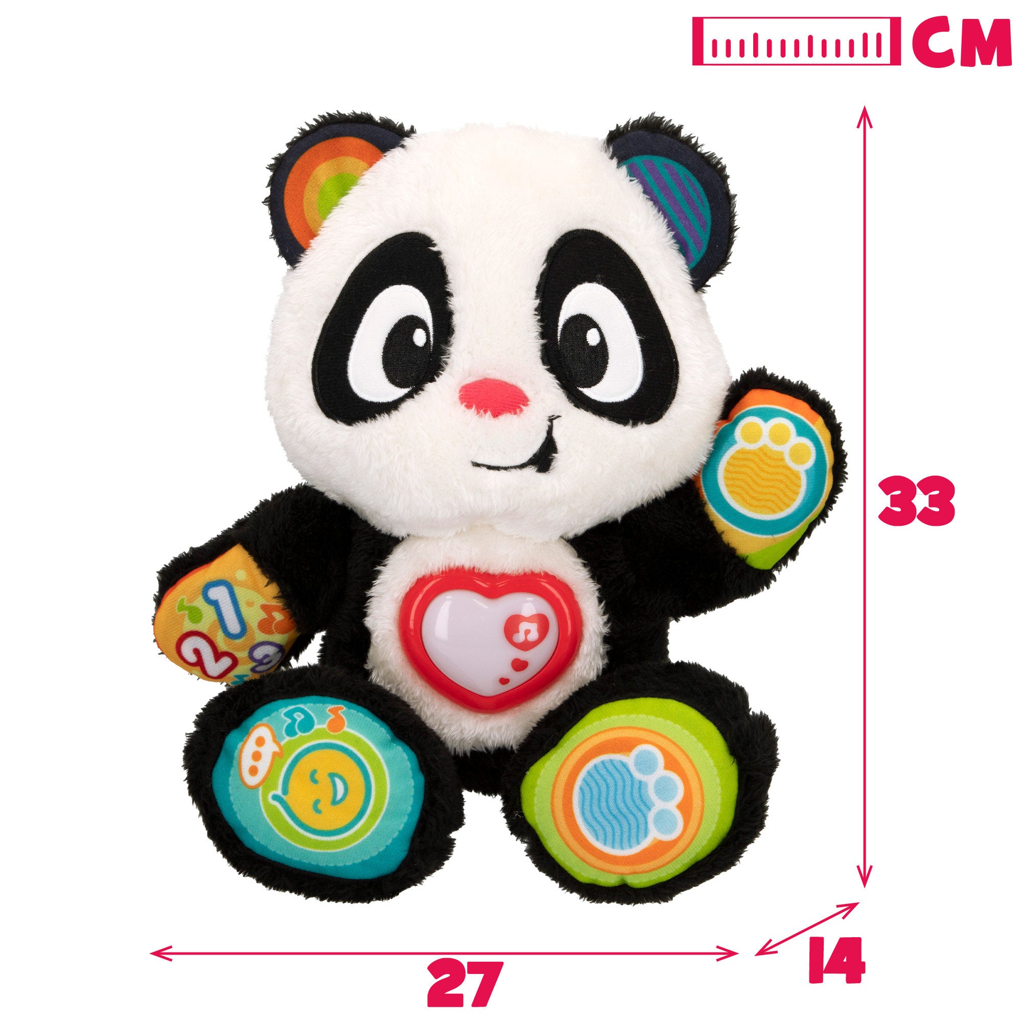 Winfun Osito peluche bebé oso panda Aprende Conmigo