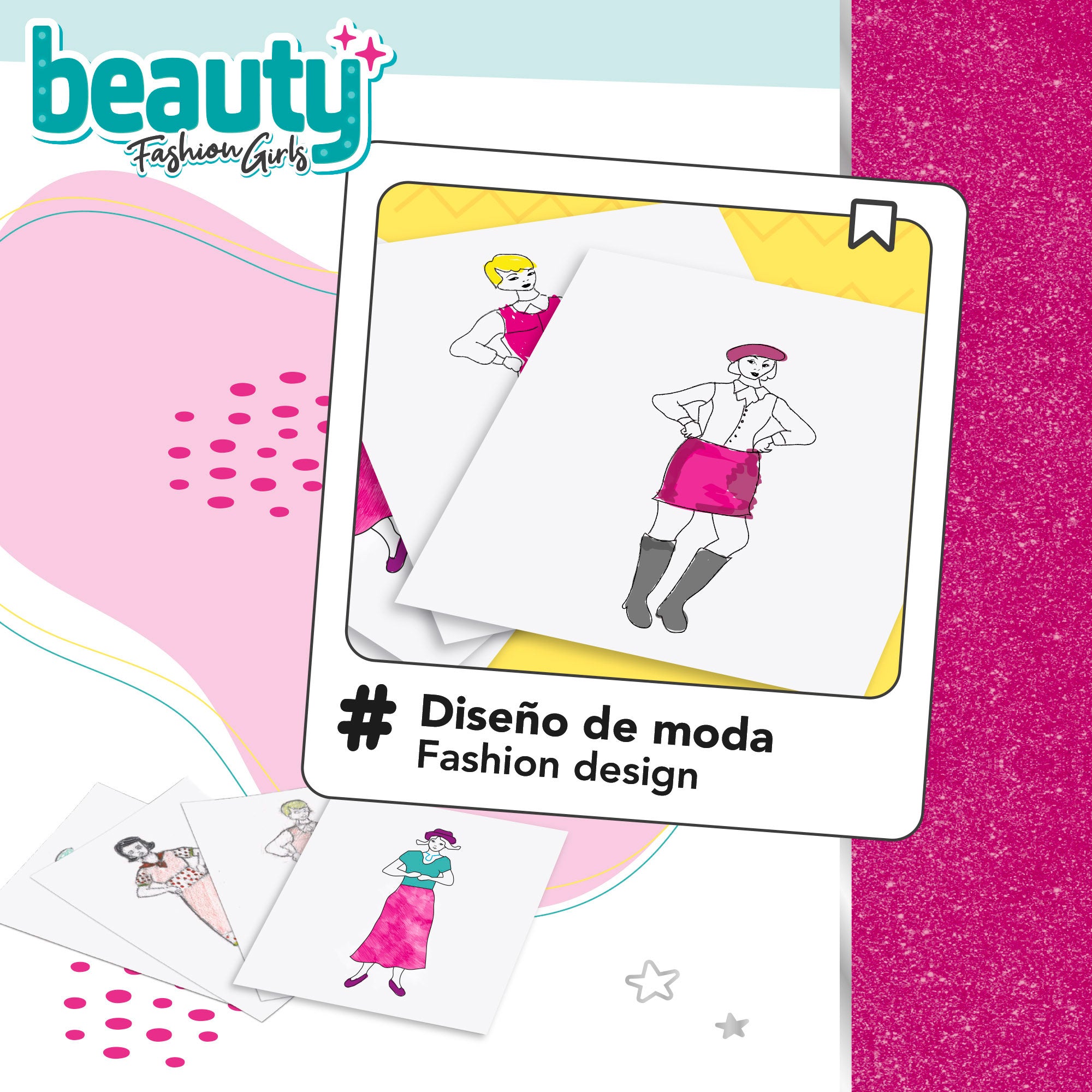 Estudio diseño de moda Beauty Fashion Girls