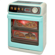 PLAY Mini horno de juguete con vitrocerámica, luz y sonido