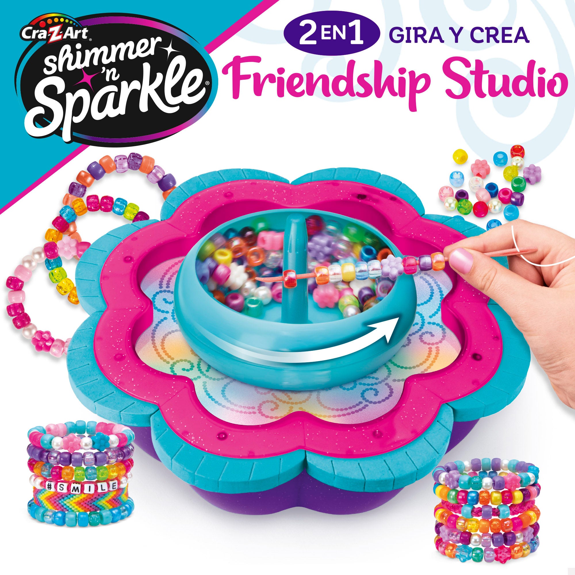 Shimmer 'n Sparkle Estudio de pulseras 2 en 1