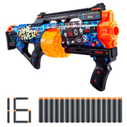 X-Shot Skins Pistola de juguete con 16 dardos de espuma