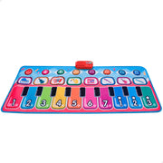 Alfombra piano multicolor interactiva 10 teclas Bontempi
