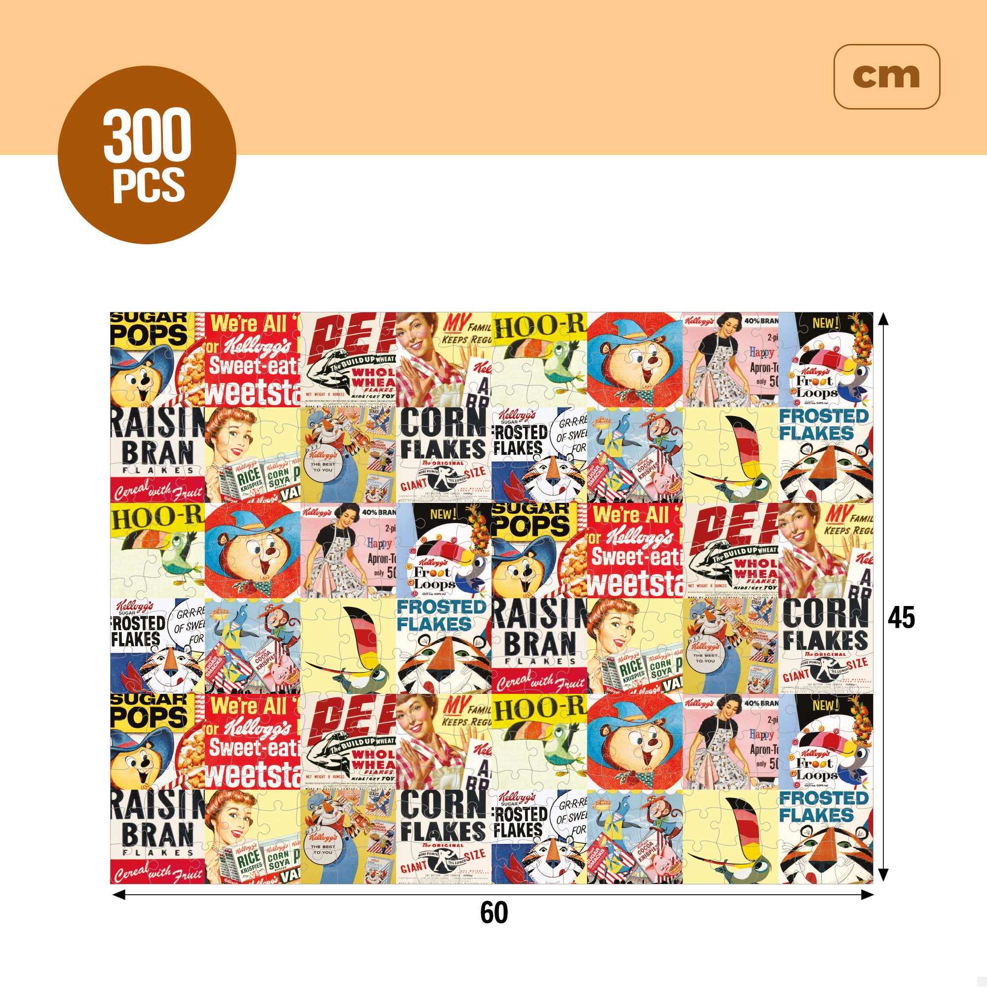 Puzzle infantil Kelloggs's Frosties 300 piezas CB Toys