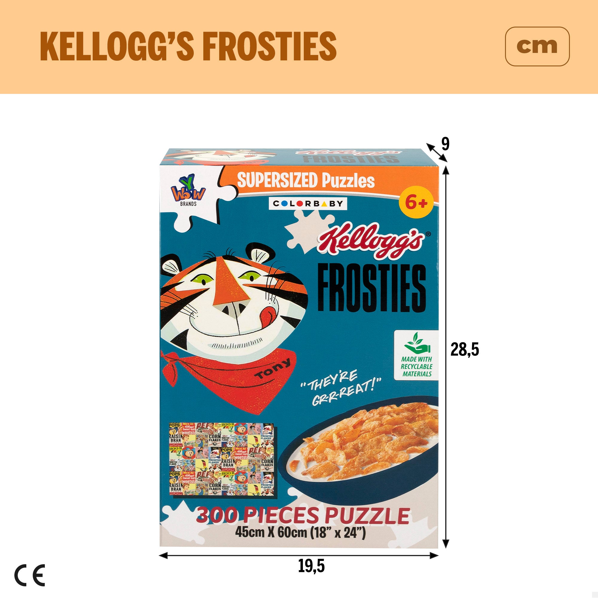 Puzzle infantil Kelloggs's Frosties 300 piezas CB Toys