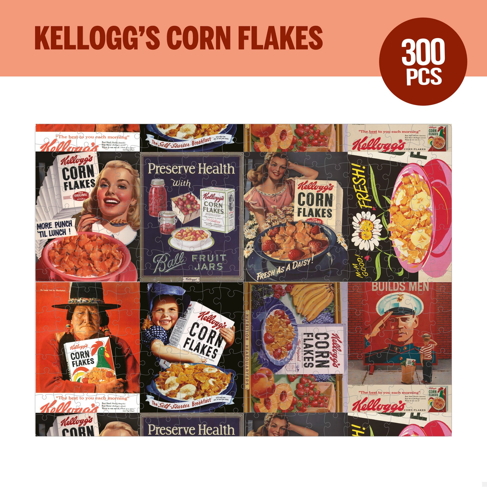 Puzzle infantil Kelloggs's Corn Flakes 300 piezas CB Toys