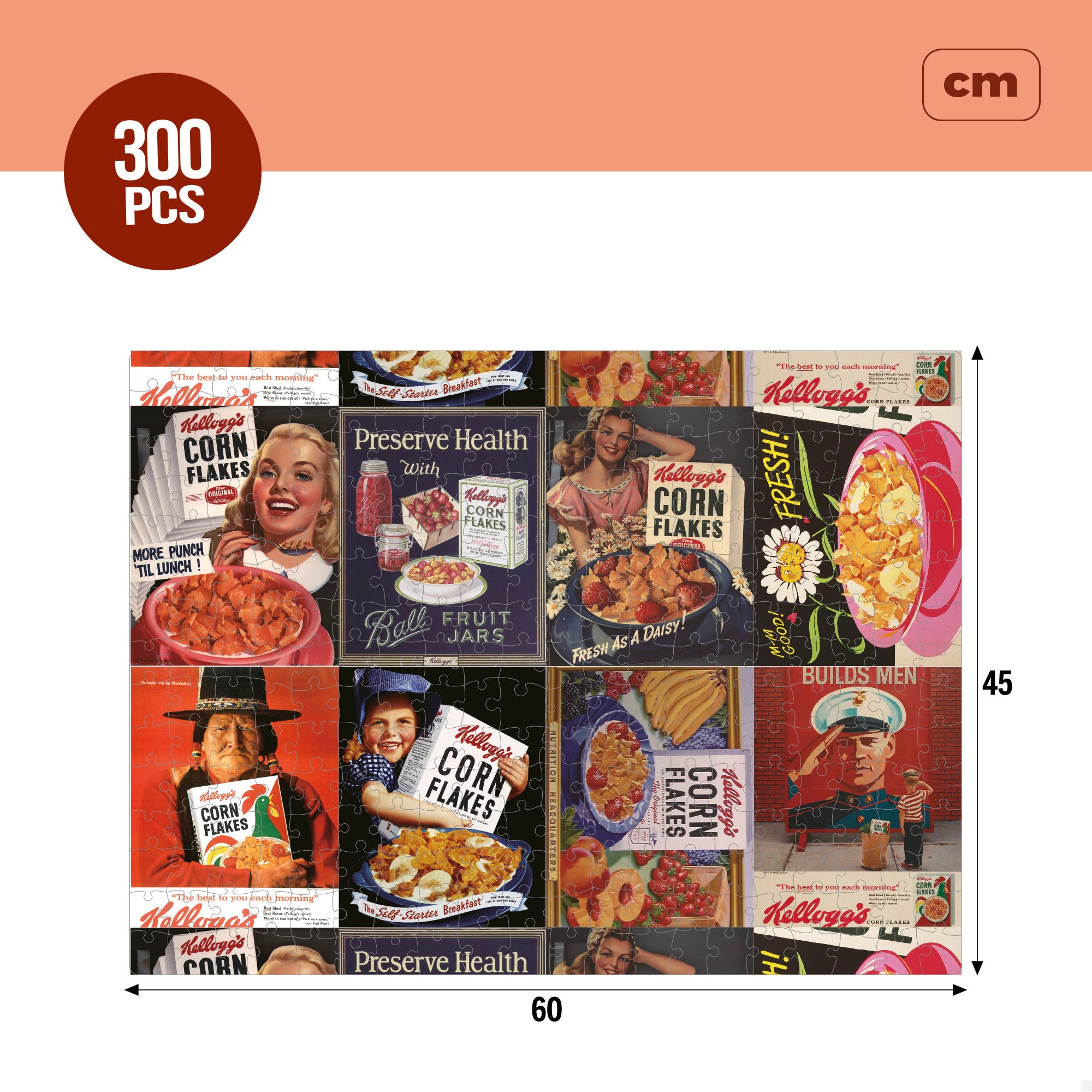 Puzzle infantil Kelloggs's Corn Flakes 300 piezas CB Toys