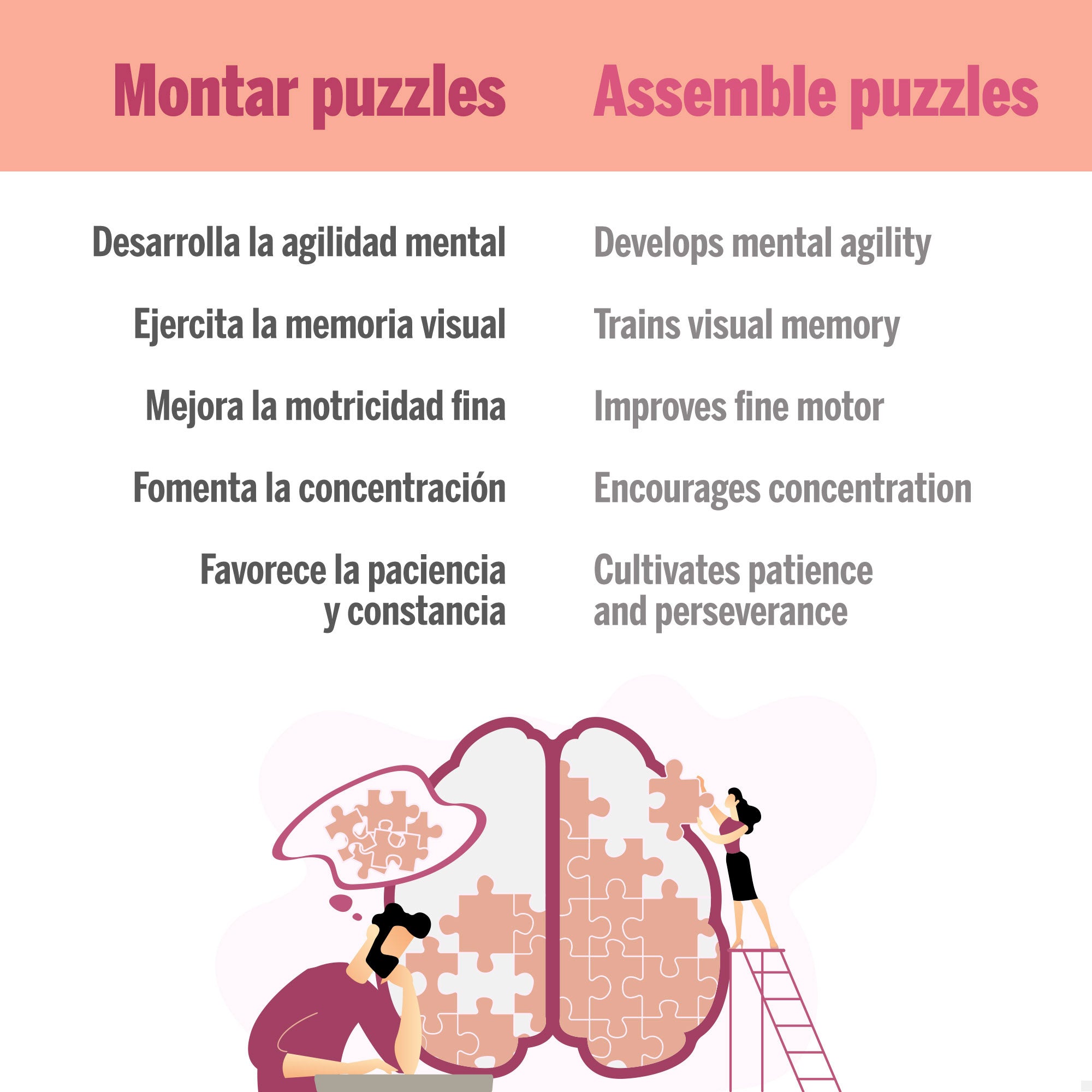 Puzzle de colores 1000 piezas CB Toys