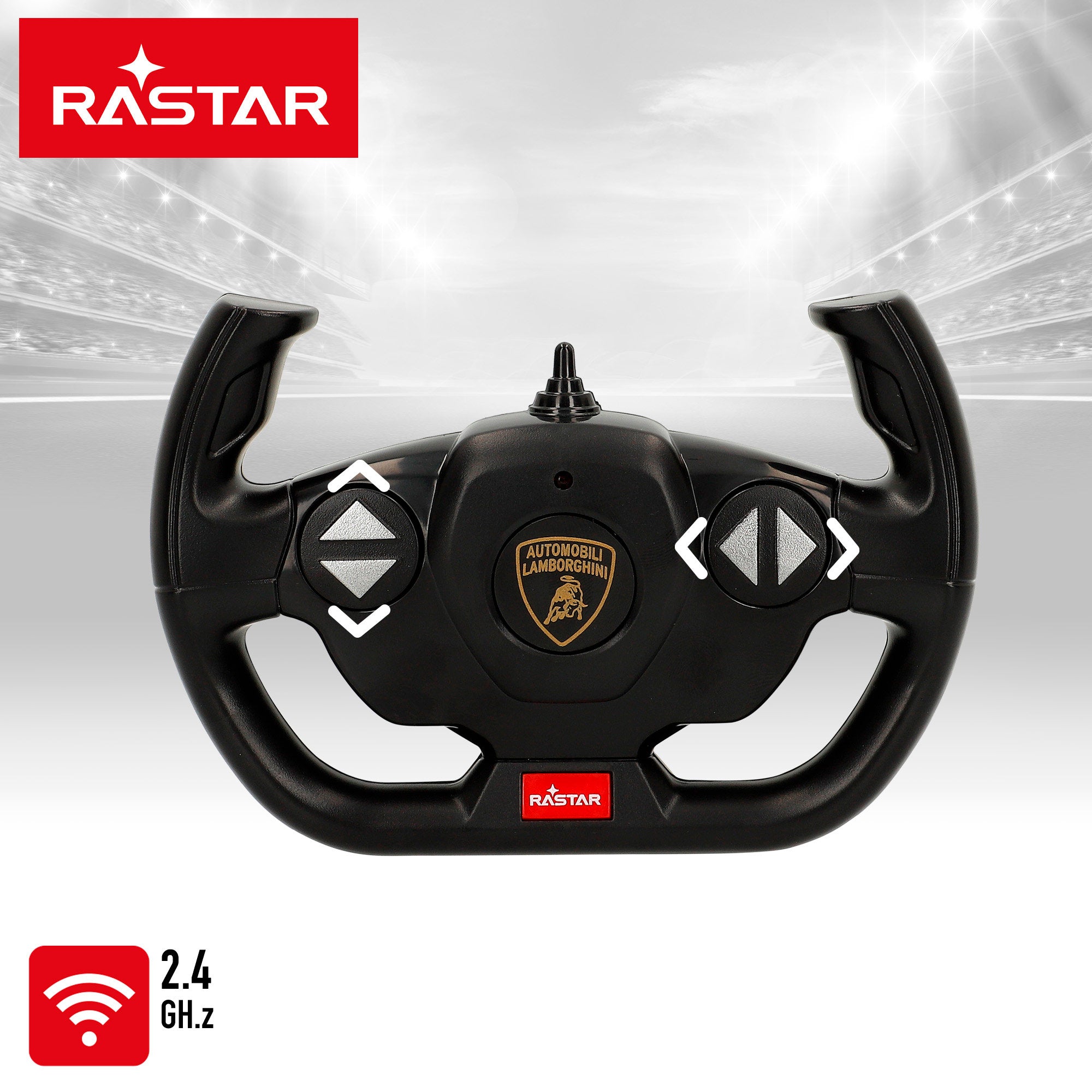 RASTAR Coche teledirigido Lamborghini Huracán STO con luces 1:14