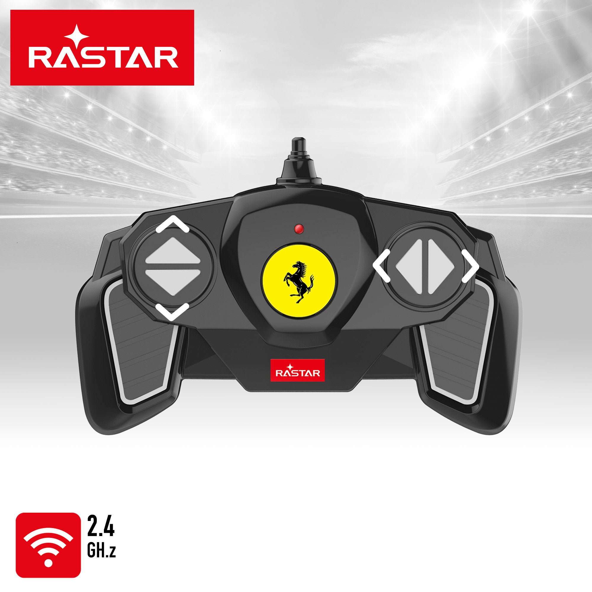 RASTAR Coche radiocontrol para montar F1 2021 Ferrari SF1000 1:16