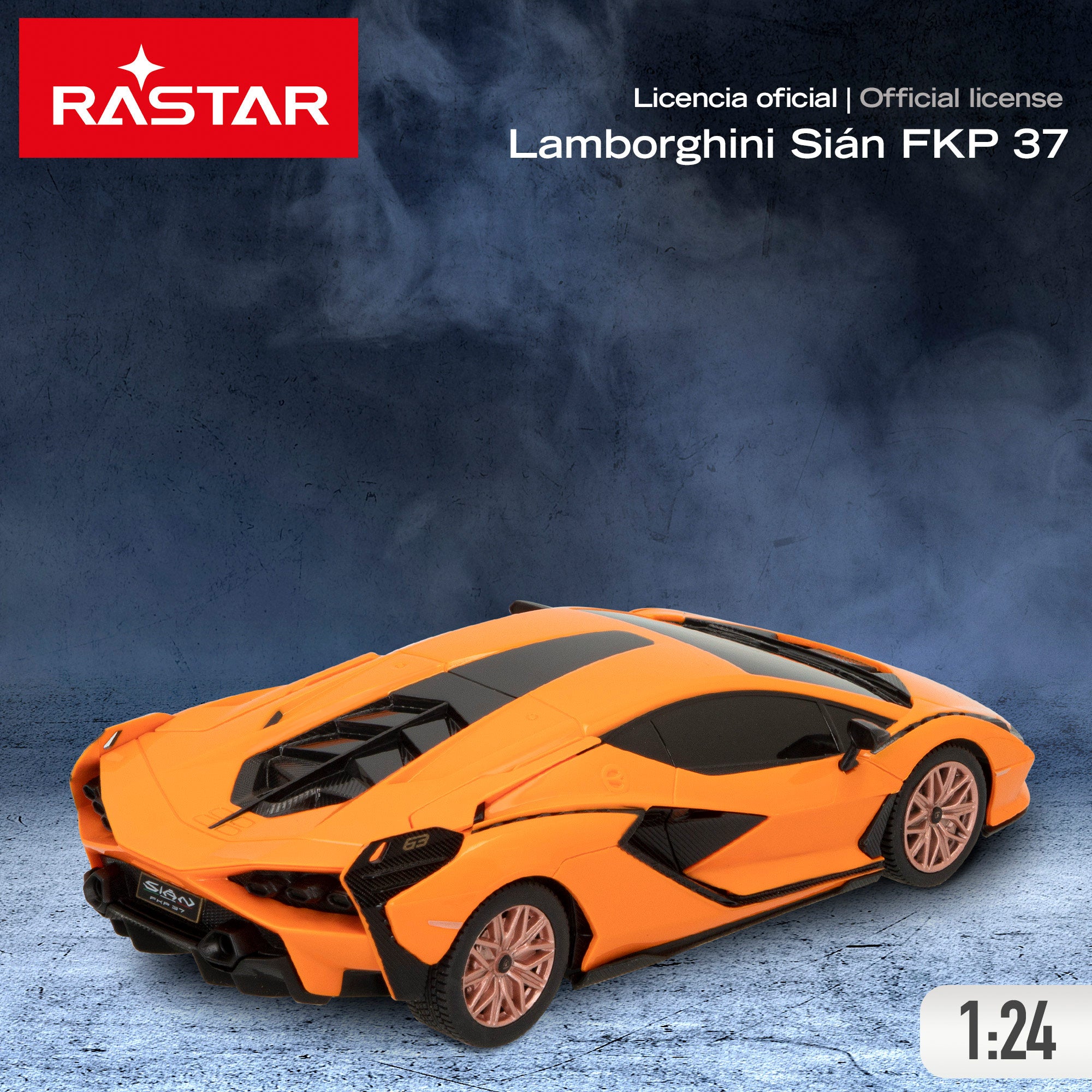 RASTAR Coche teledirigido Lamborghini Sián FKP 37 1:24