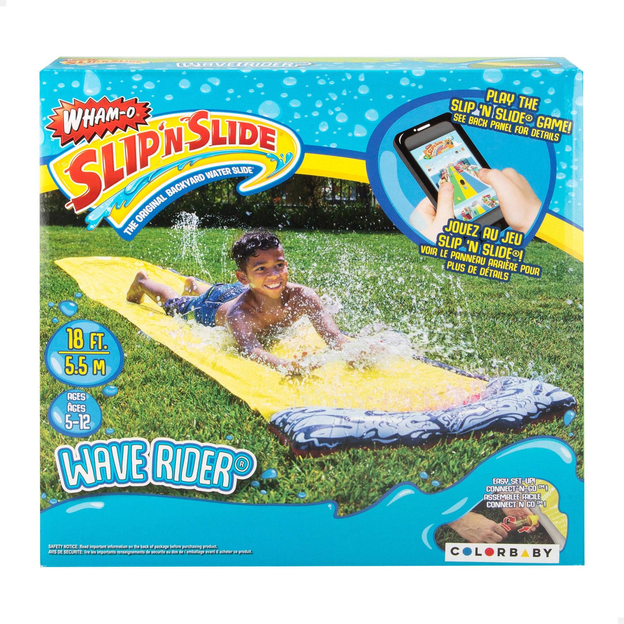 Slip 'N Slide Pista deslizante agua extralarga 5,5 m