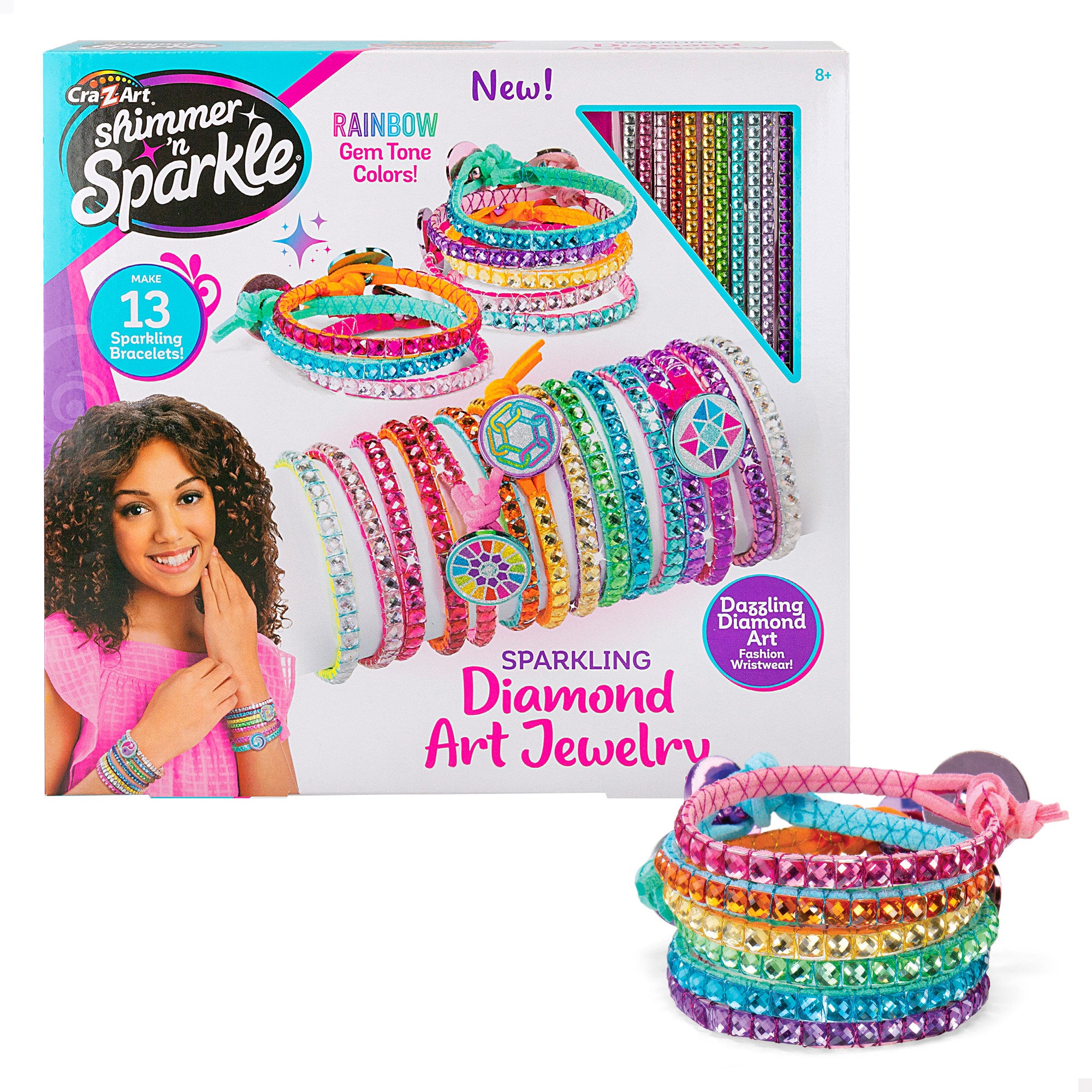 Shimmer 'n Sparkle Set de pulseras brillantes