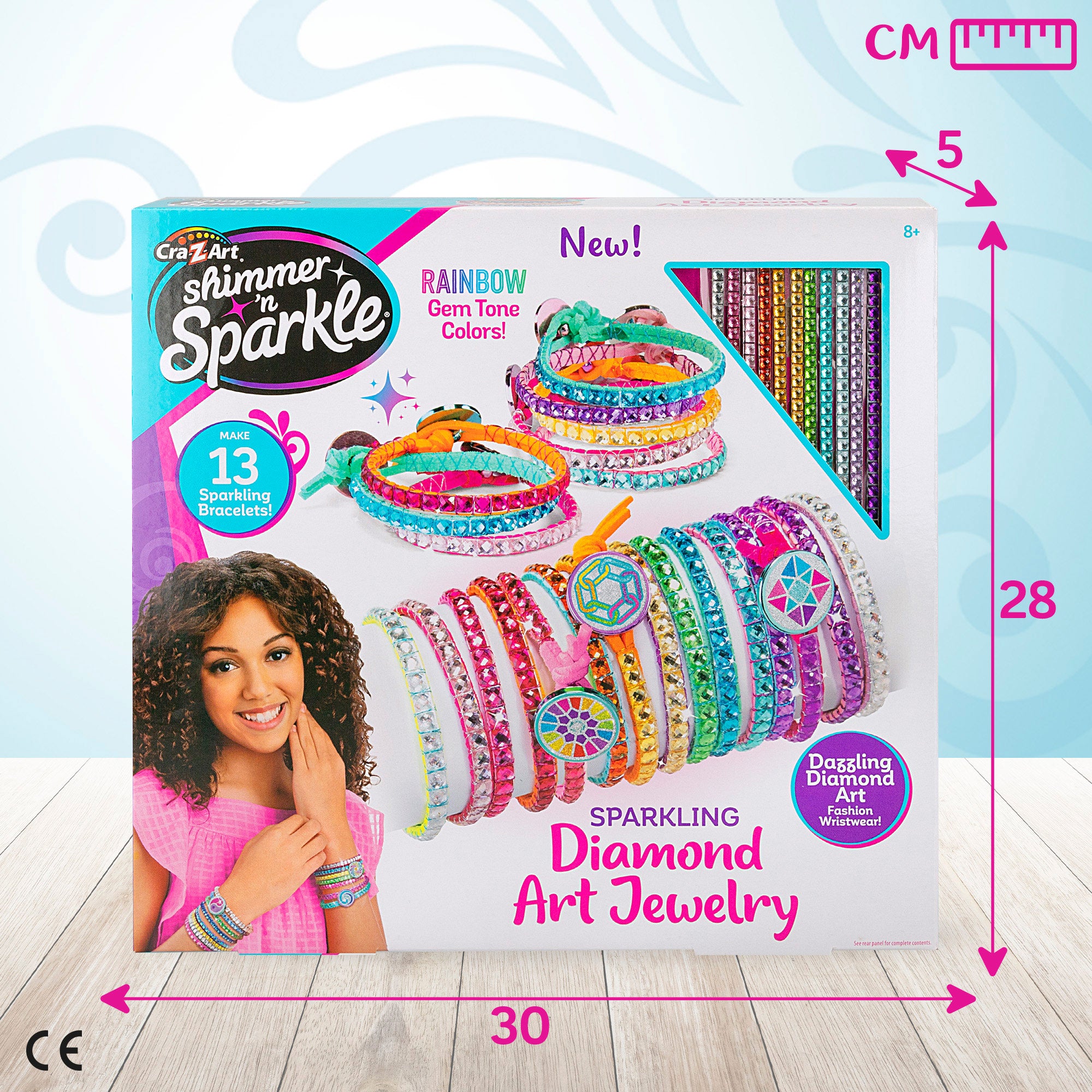 Shimmer 'n Sparkle Set de pulseras brillantes
