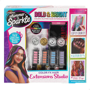Shimmer 'n Sparkle Set extensiones de colores