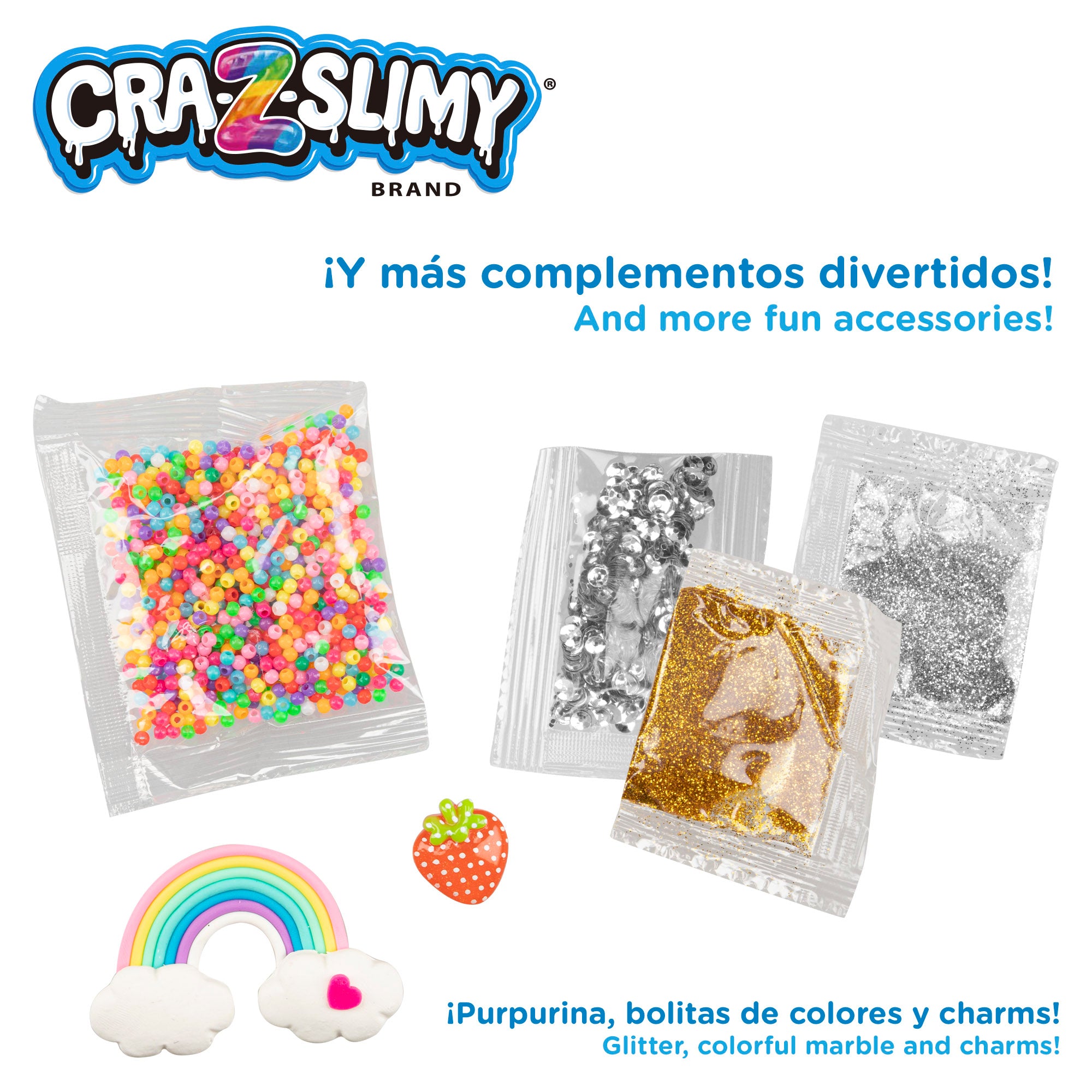 Superpack 14 botes de slime con accesorios Cra-Z-Slimy