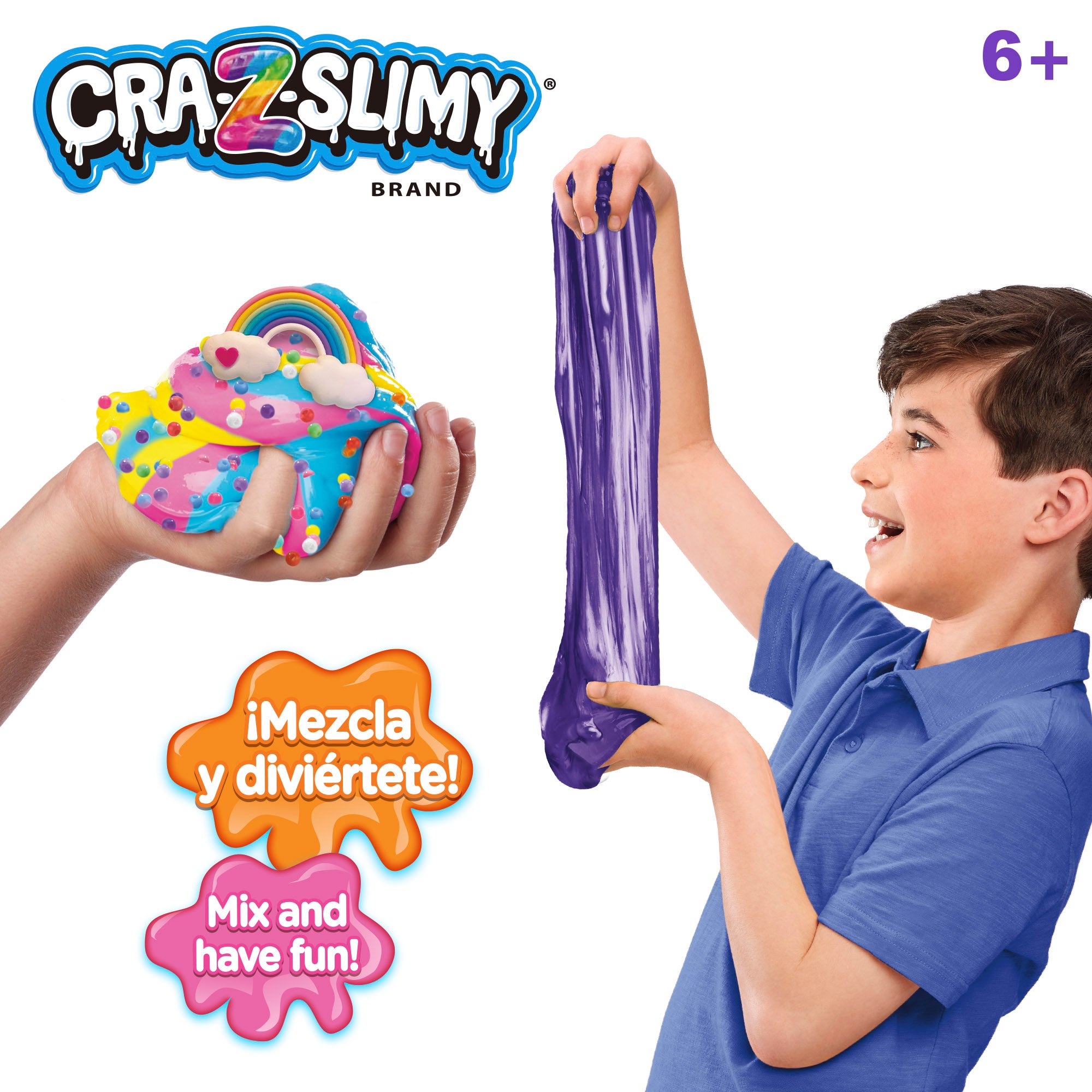 Superpack 14 botes de slime con accesorios Cra-Z-Slimy