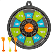 Diana magnética reversible 26 cm con 3 dardos de colores Fun Area!