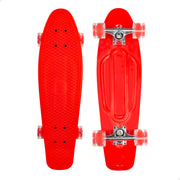 Skateboard infantil 4 ruedas rojo 68 cm CB Riders