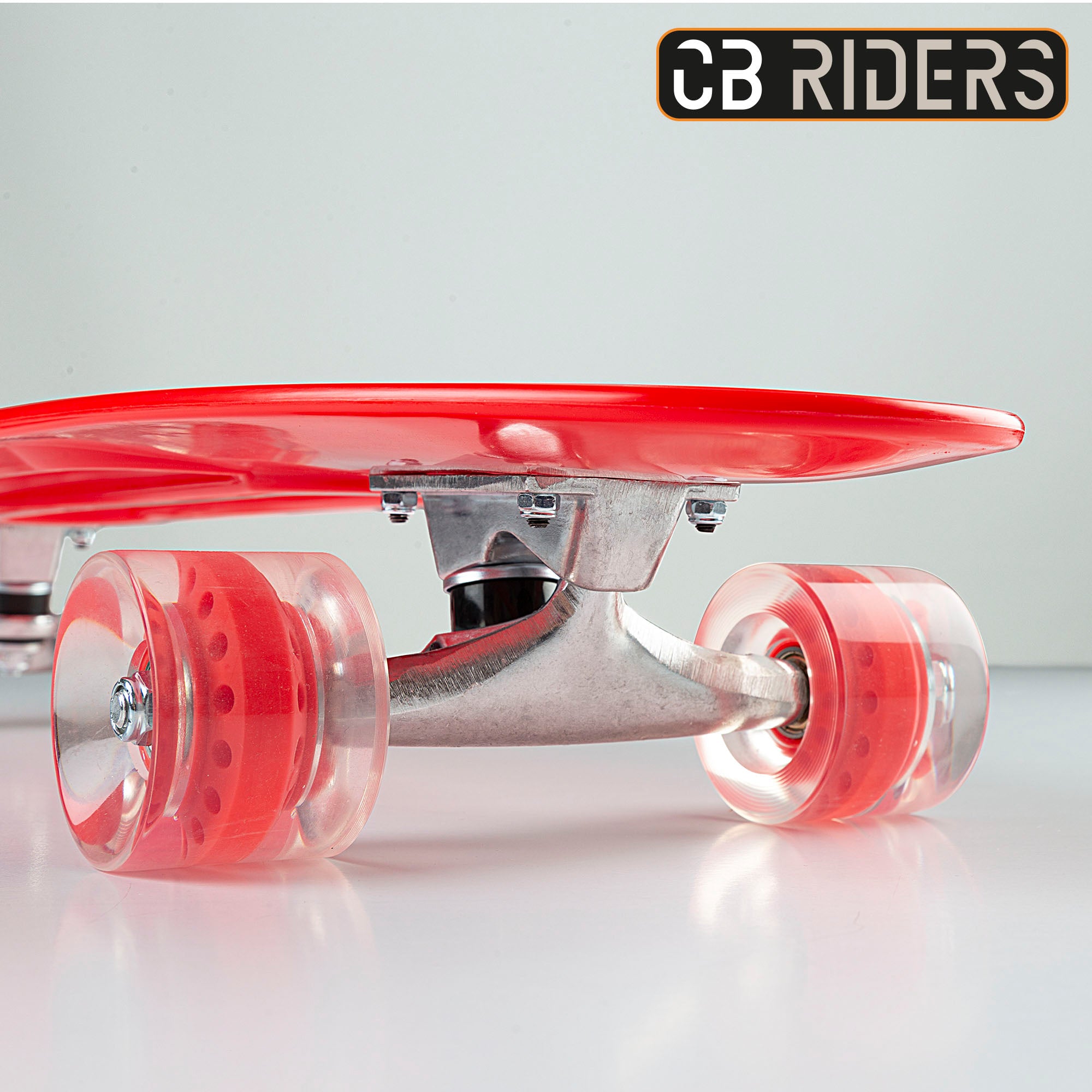 Skateboard infantil 4 ruedas rojo 68 cm CB Riders