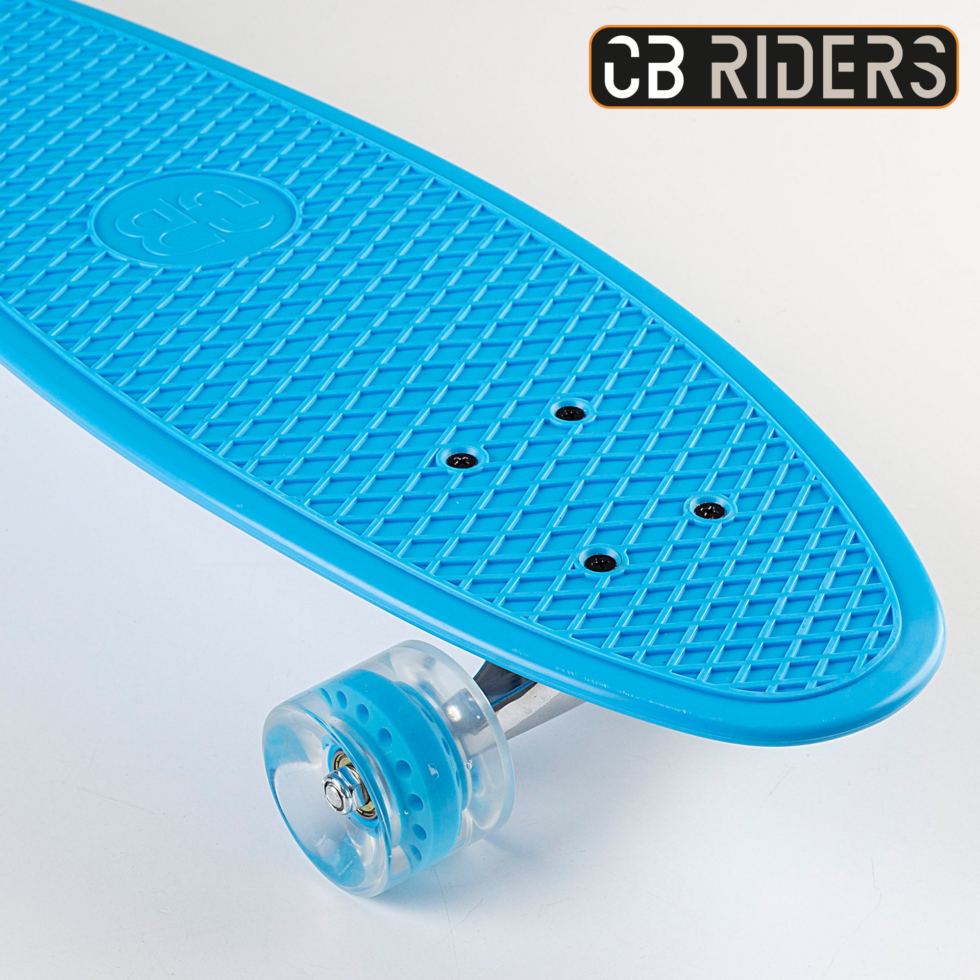 Skateboard infantil 4 ruedas azul 68 cm CB Riders