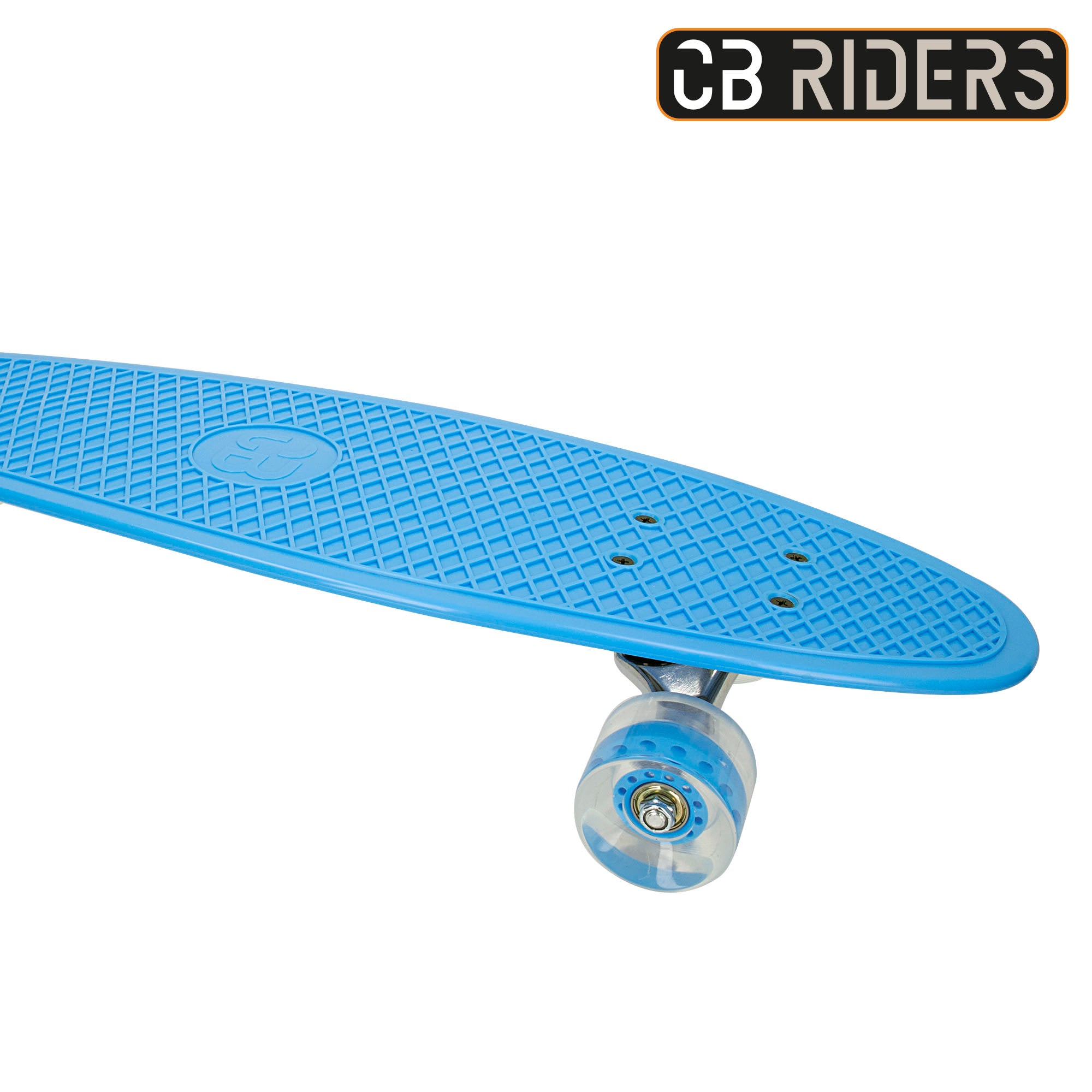 Skateboard infantil 4 ruedas azul 68 cm CB Riders