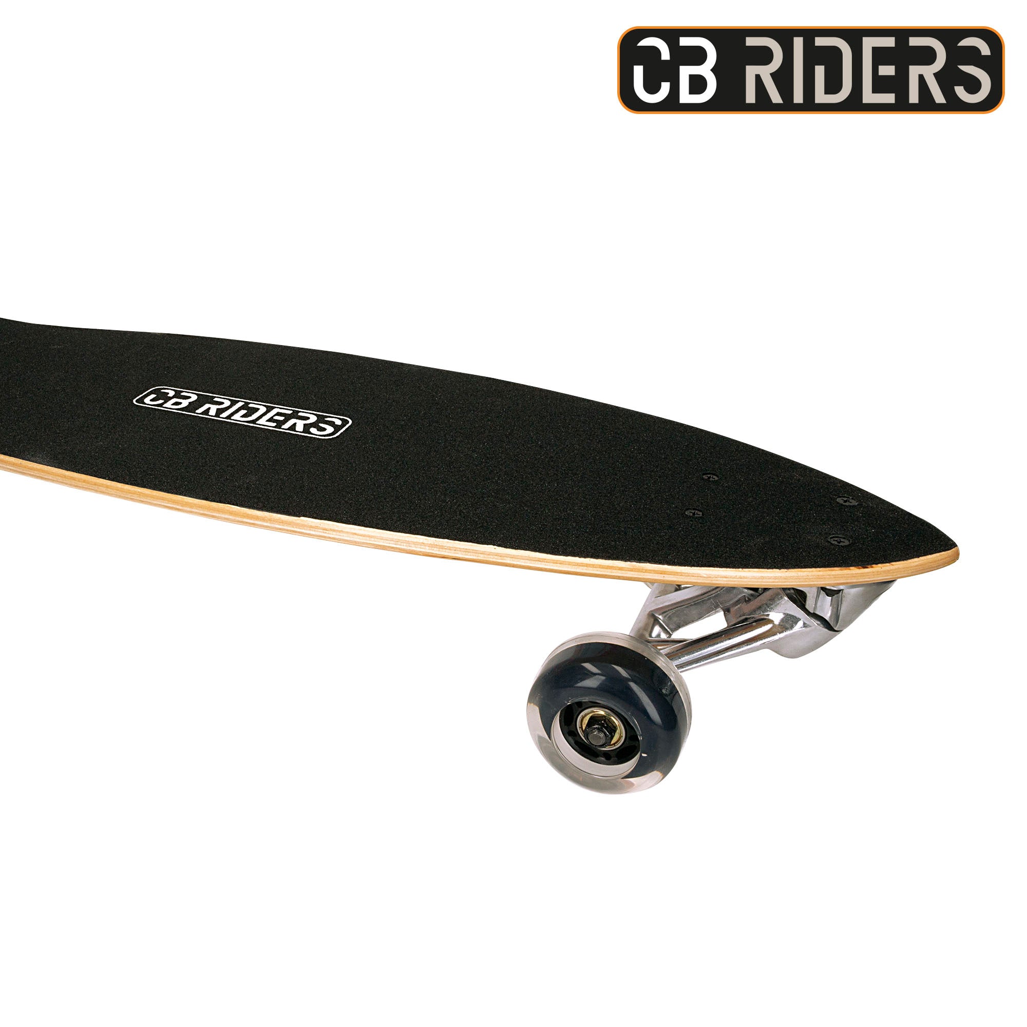 Skateboard infantil 4 ruedas negro 74 cm CB Riders