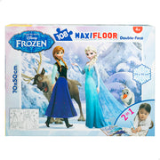 Disney Frozen Puzzle doble cara para colorear 108 piezas
