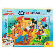 Mickey Puzzle doble cara para colorear 108 piezas