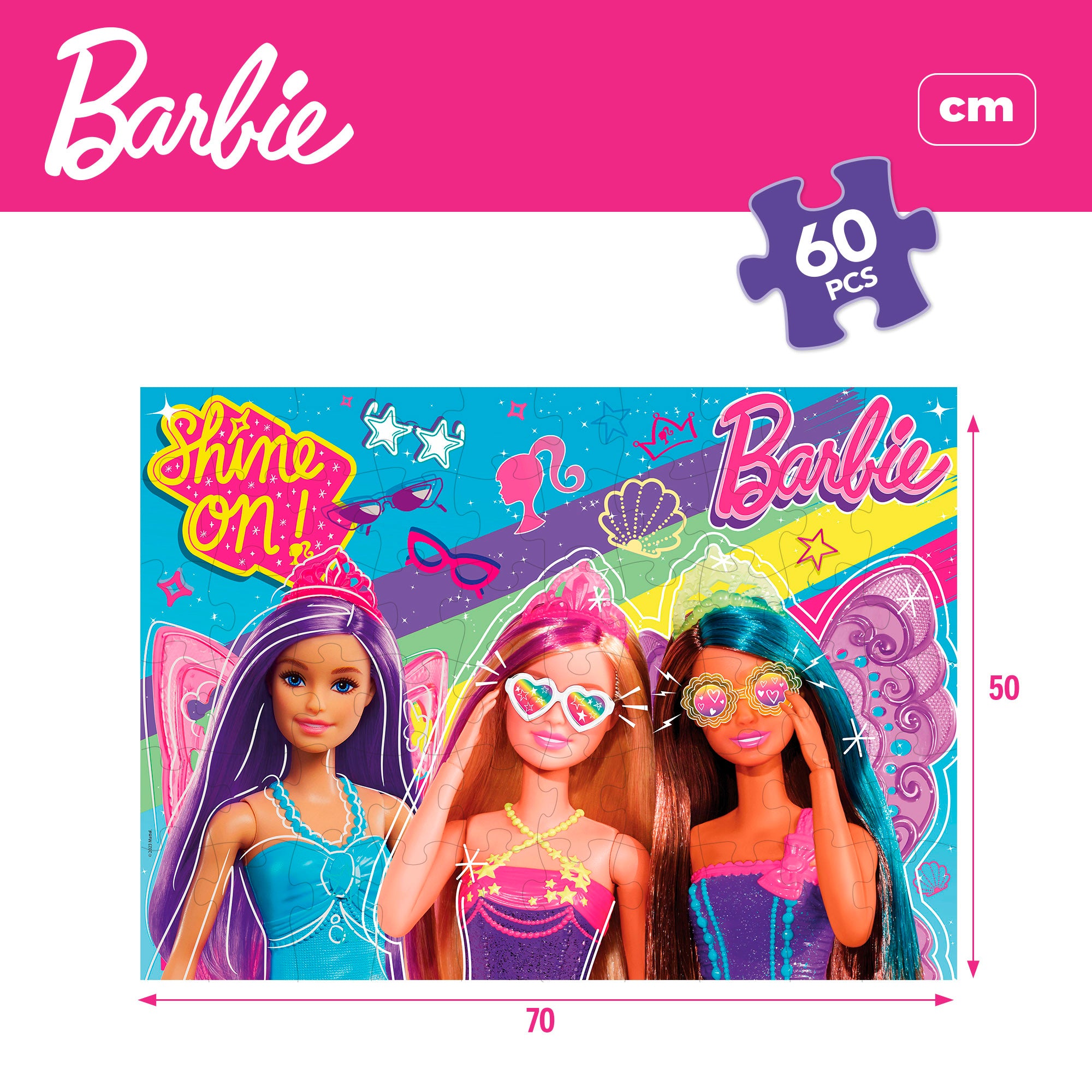 Barbie Puzzle 60 piezas grandes