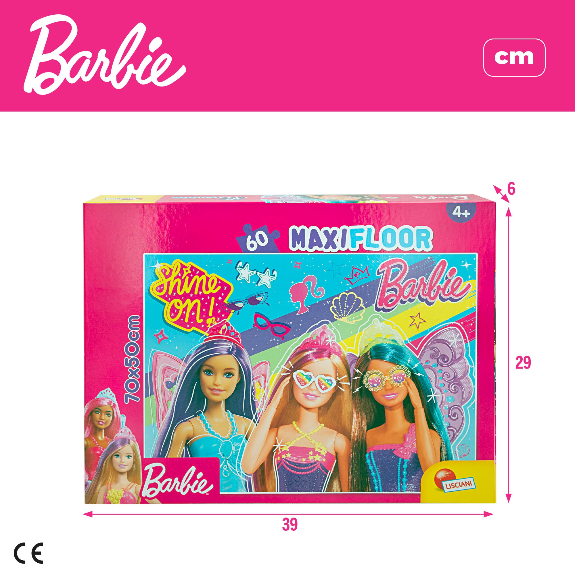 Barbie Puzzle 60 piezas grandes
