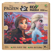 Disney Frozen Puzzle ECO doble cara para colorear 60 piezas grandes