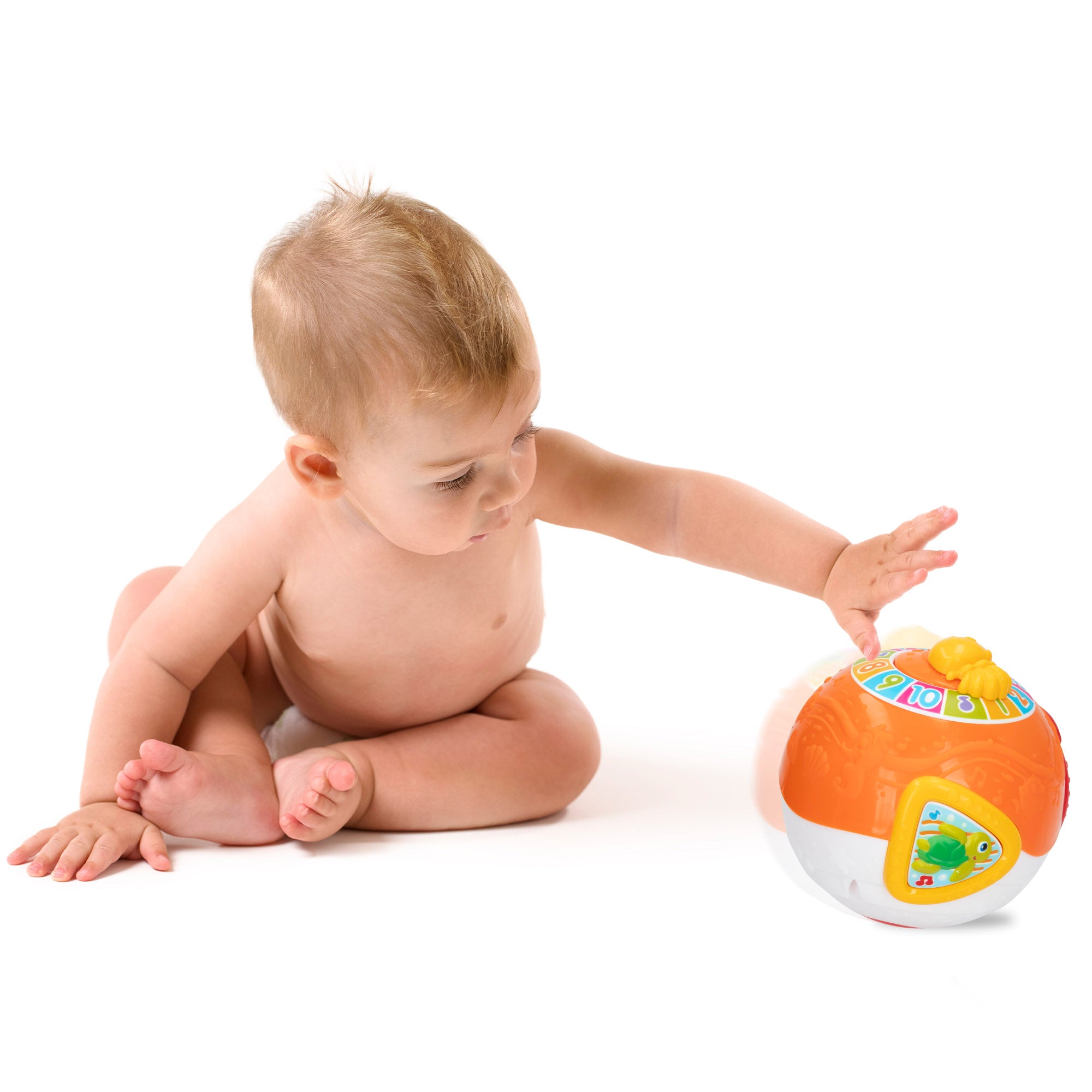 Winfun Pelota para bebés interactiva con sonidos y melodías