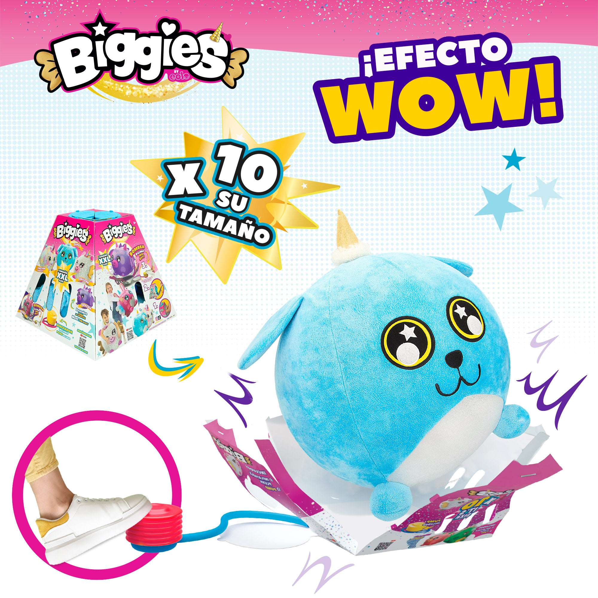 Biggies Peluche hinchable XXL perro