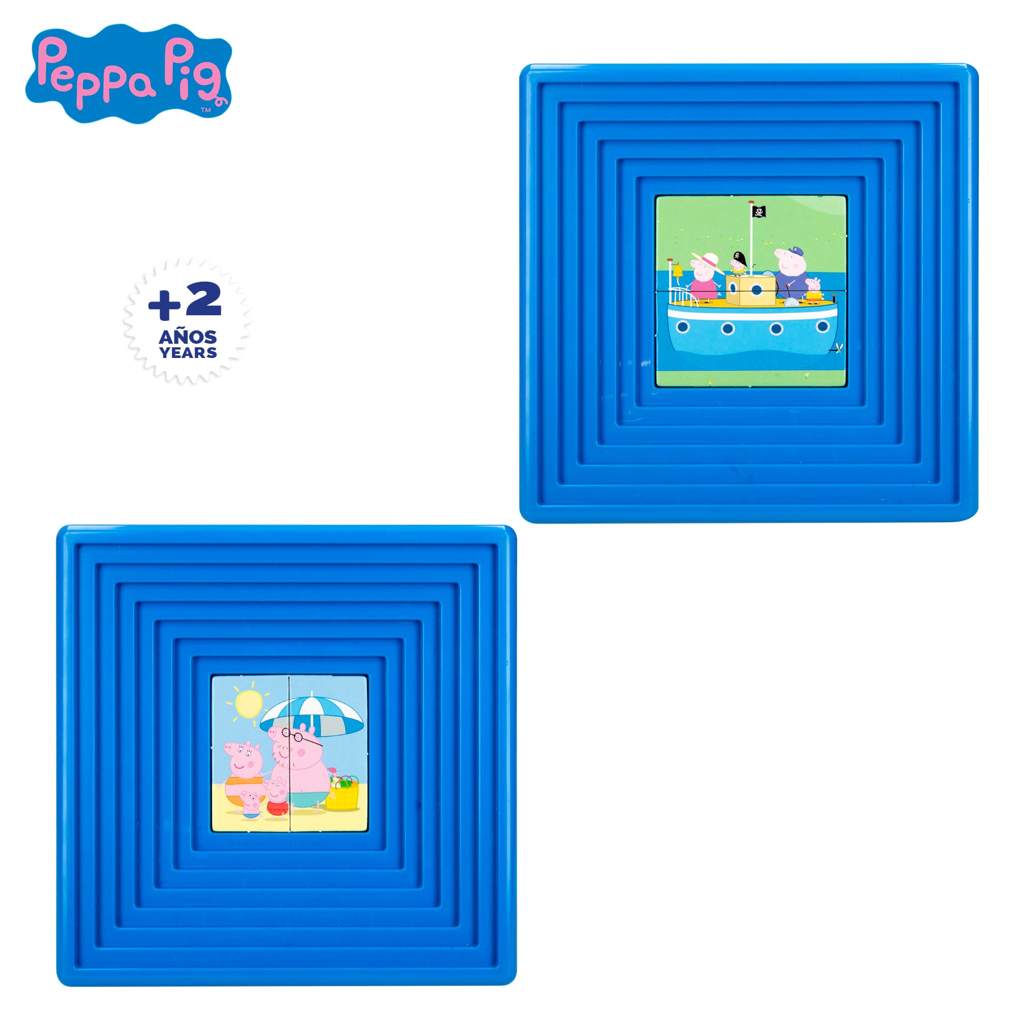 Peppa Pig Puzzle infantil progresivo 25 piezas
