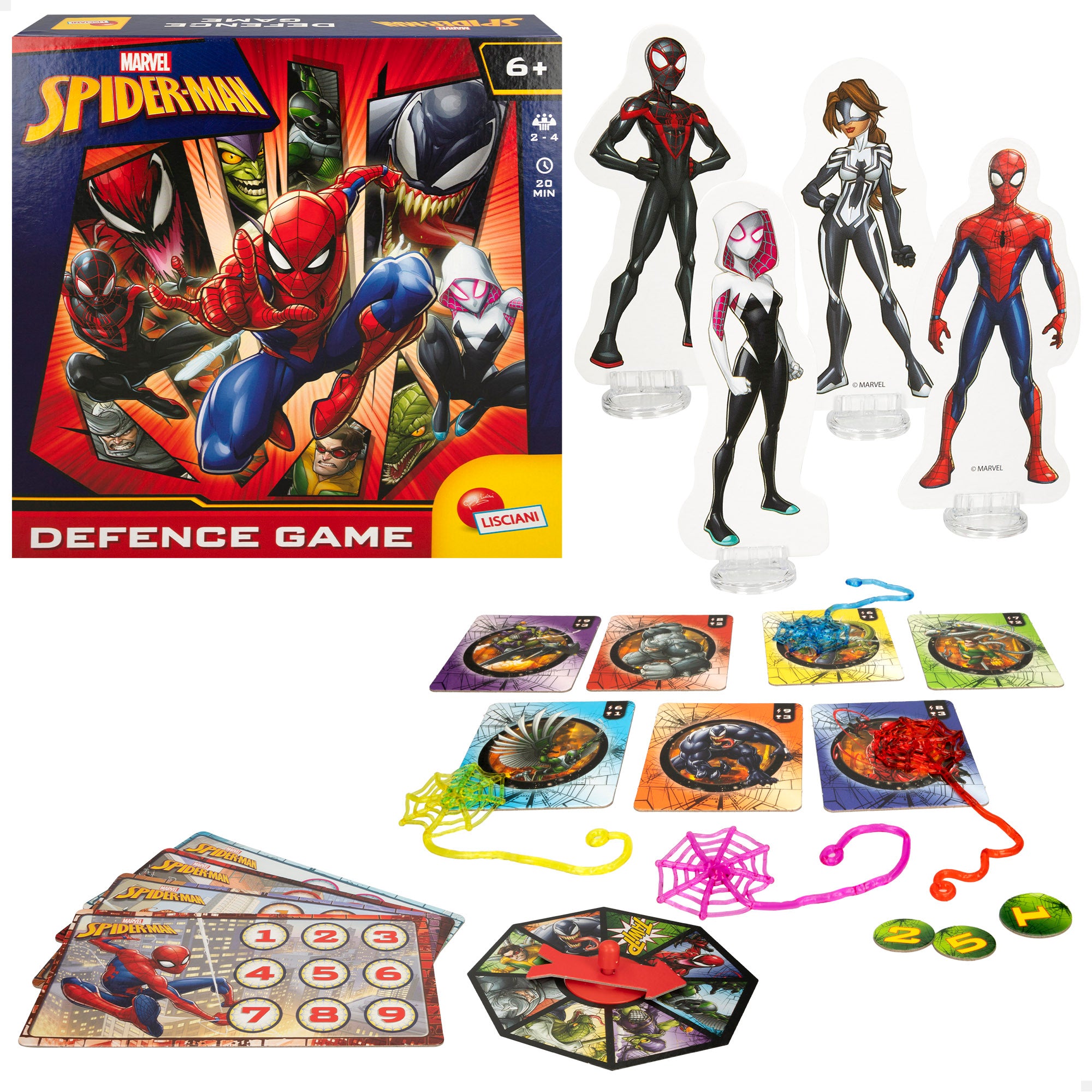 Spider-Man Juego de mesa Defence Game