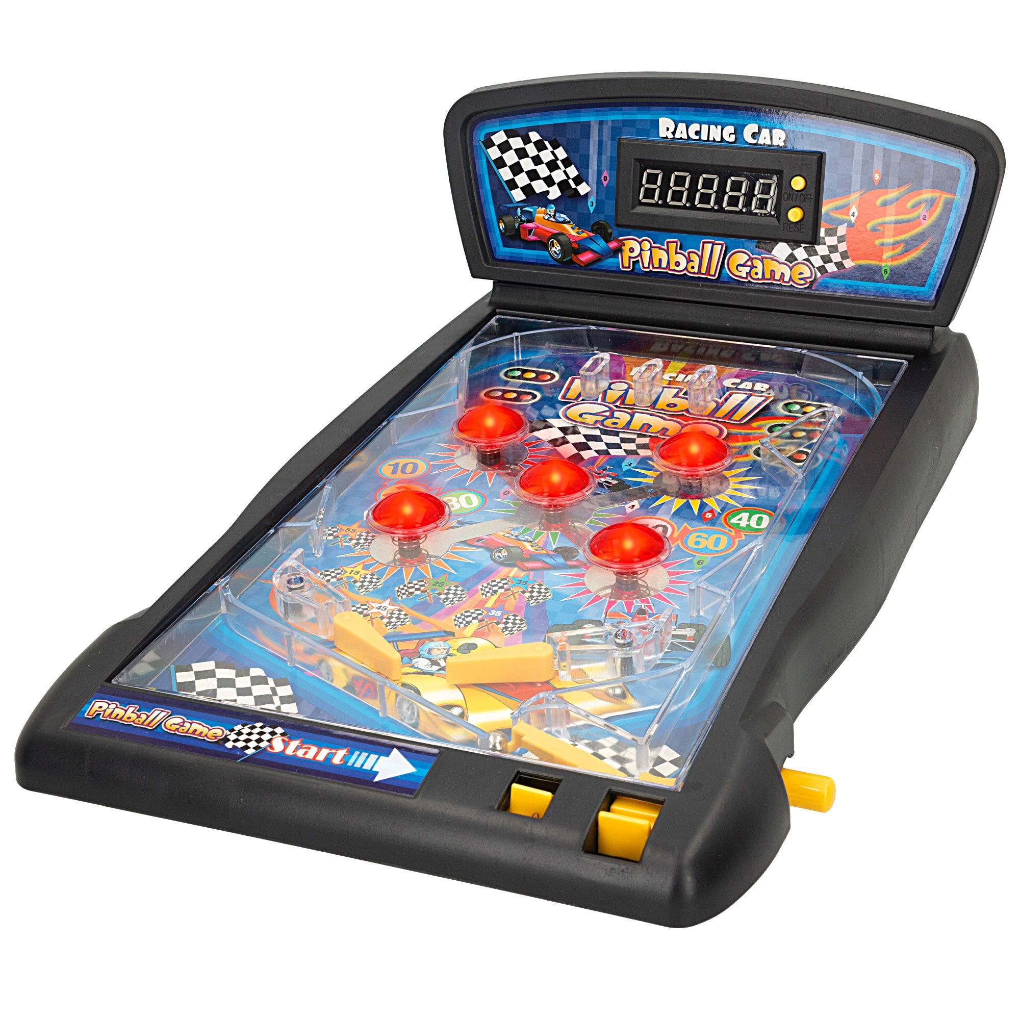Pinball de mesa con marcador digital, luz y sonido CB Games