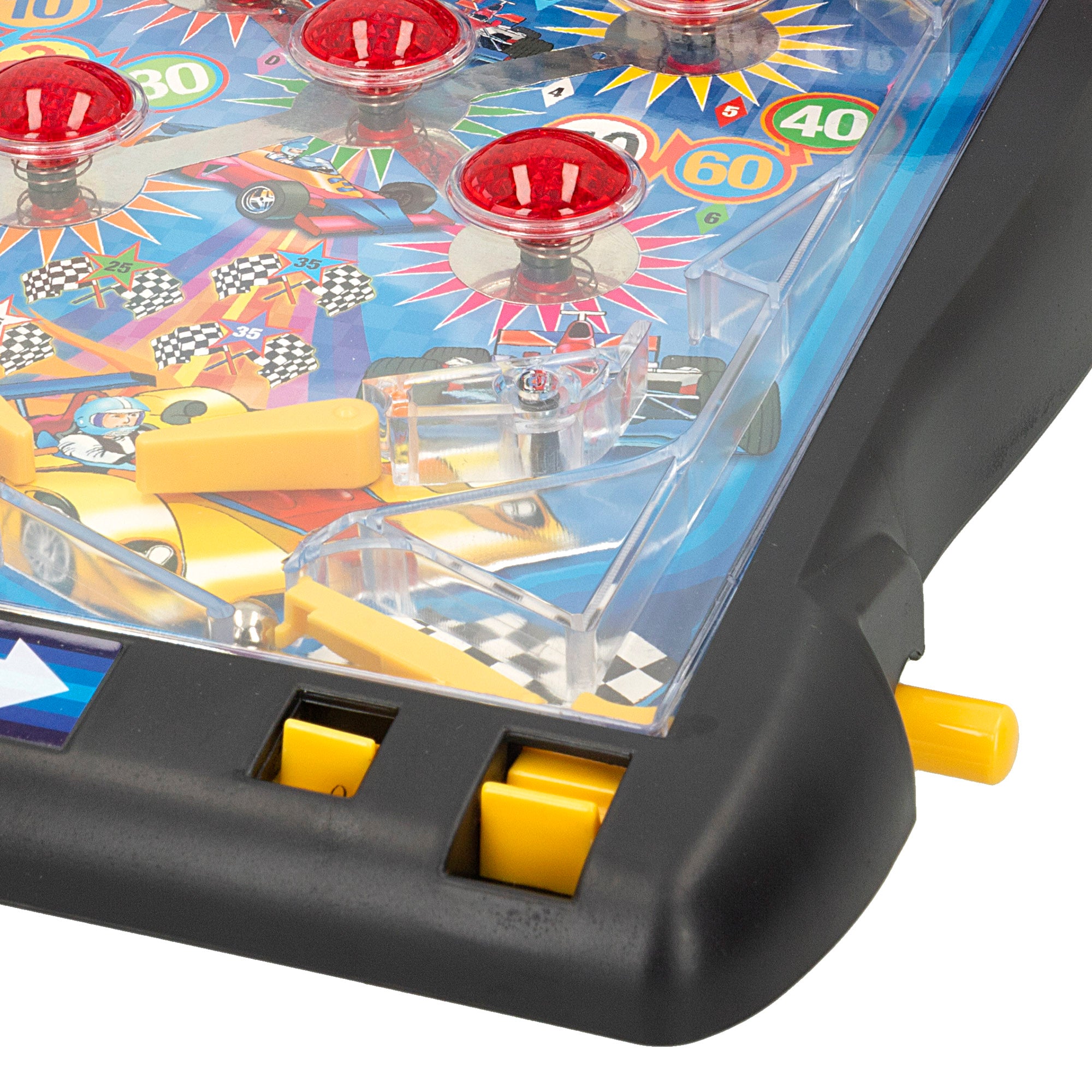 Pinball de mesa con marcador digital, luz y sonido CB Games