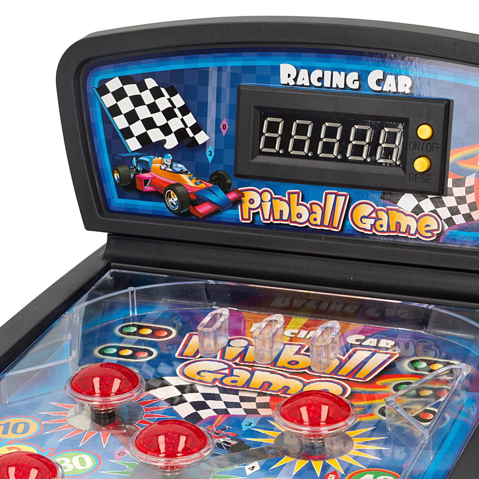Pinball de mesa con marcador digital, luz y sonido CB Games