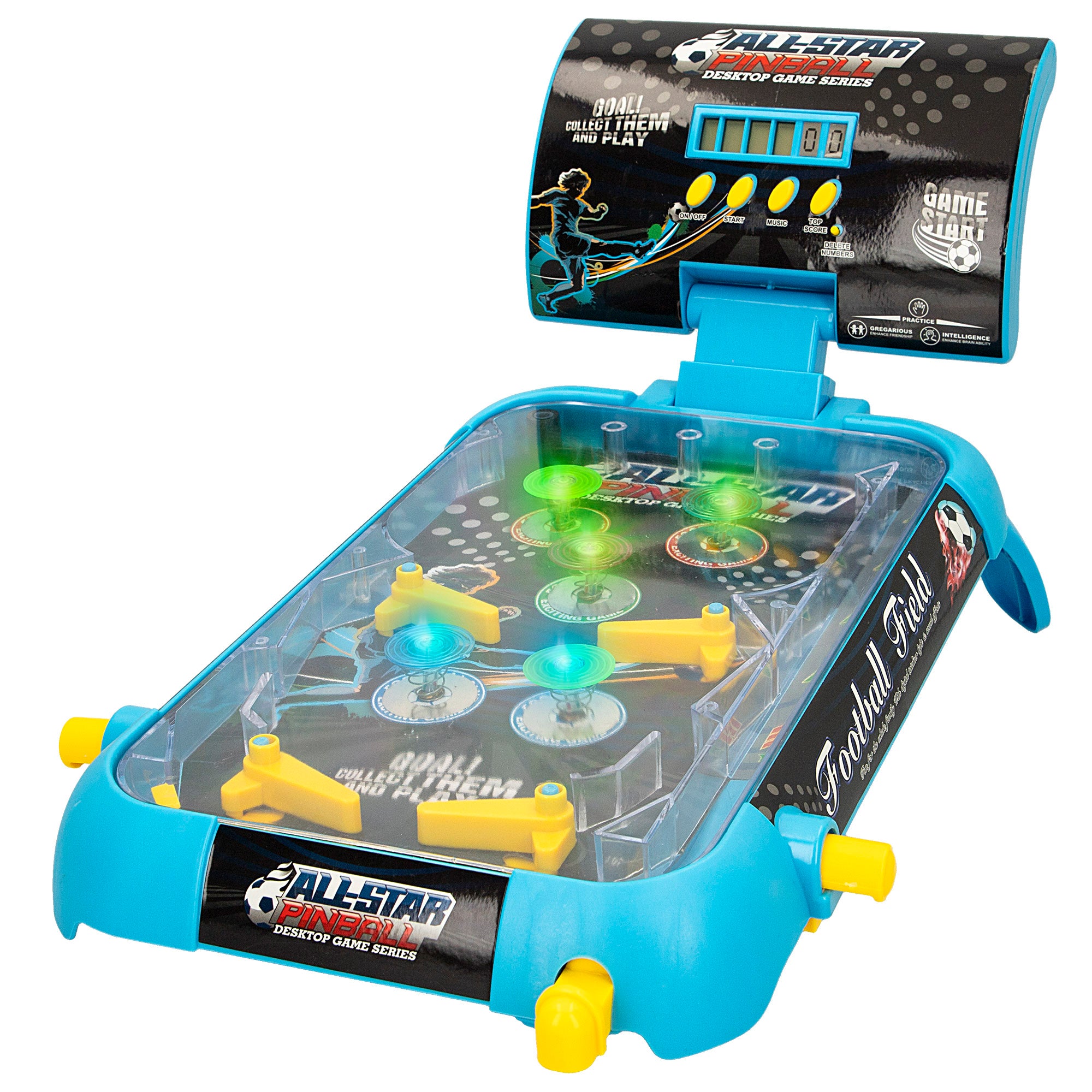 Pinball All Star con marcador digital, luz y sonido CB Games