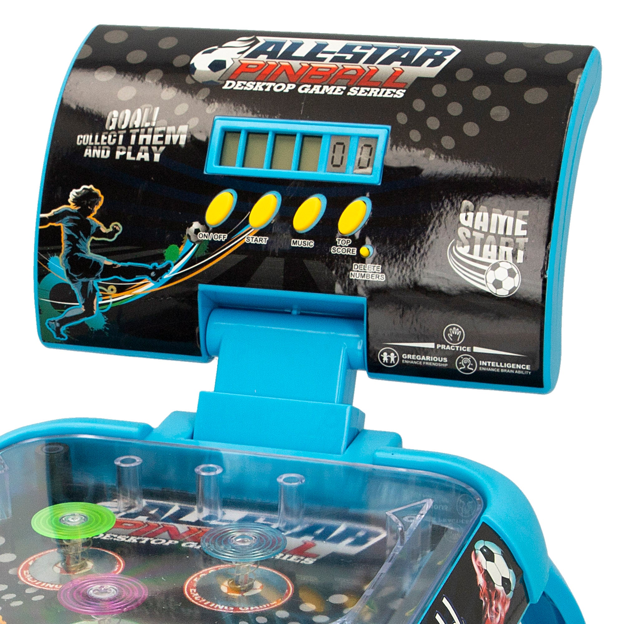 Pinball All Star con marcador digital, luz y sonido CB Games