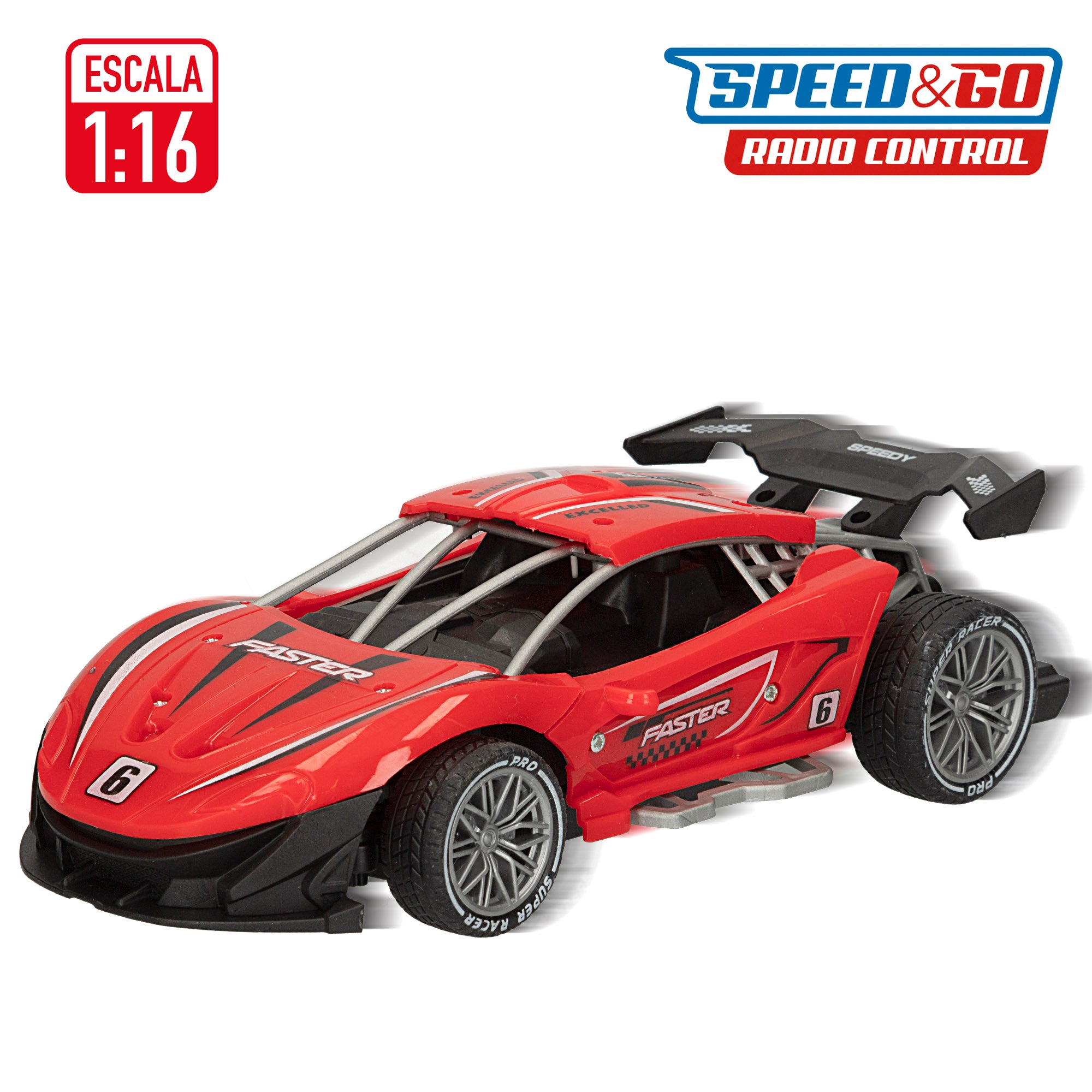 Coche teledirigido de carreras 1:12 Speed & Go